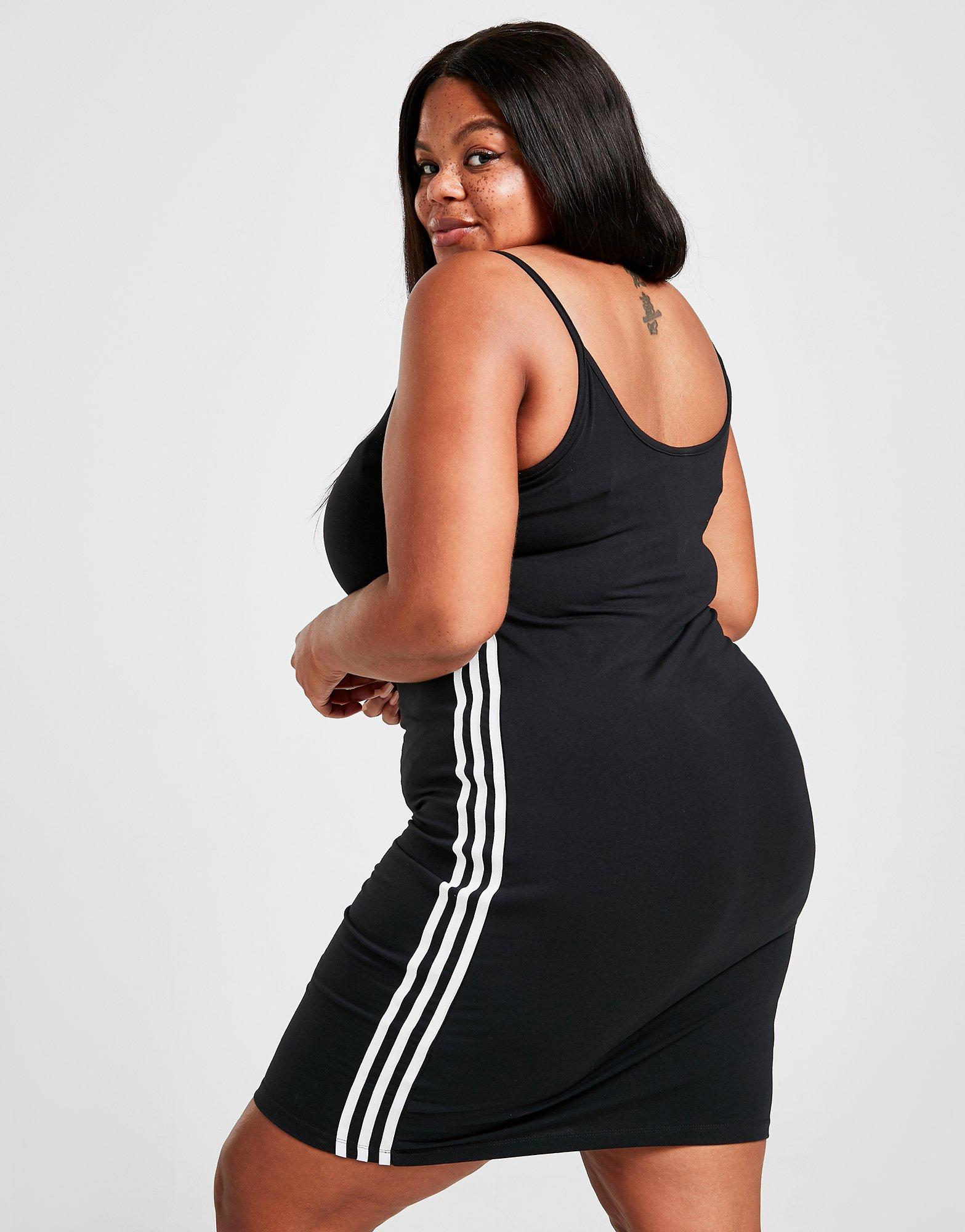 black adidas dress plus size