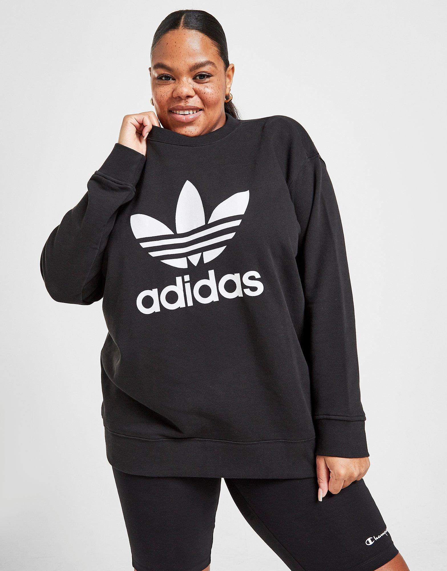 adidas long sweatshirt