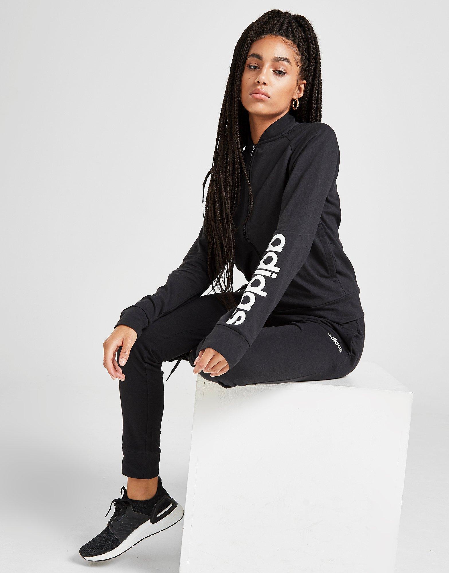 female adidas tracksuit