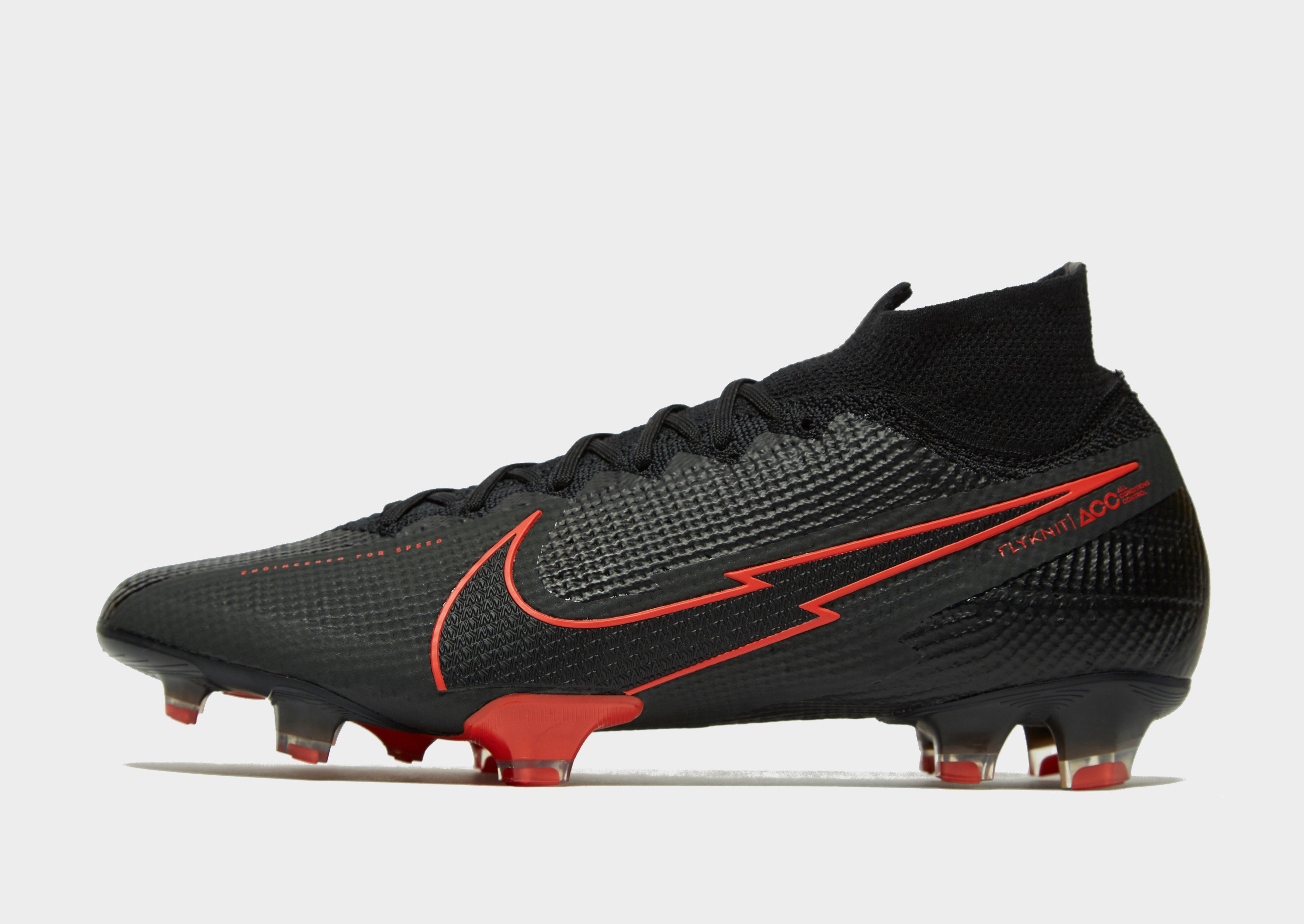 nike black mercurial superfly