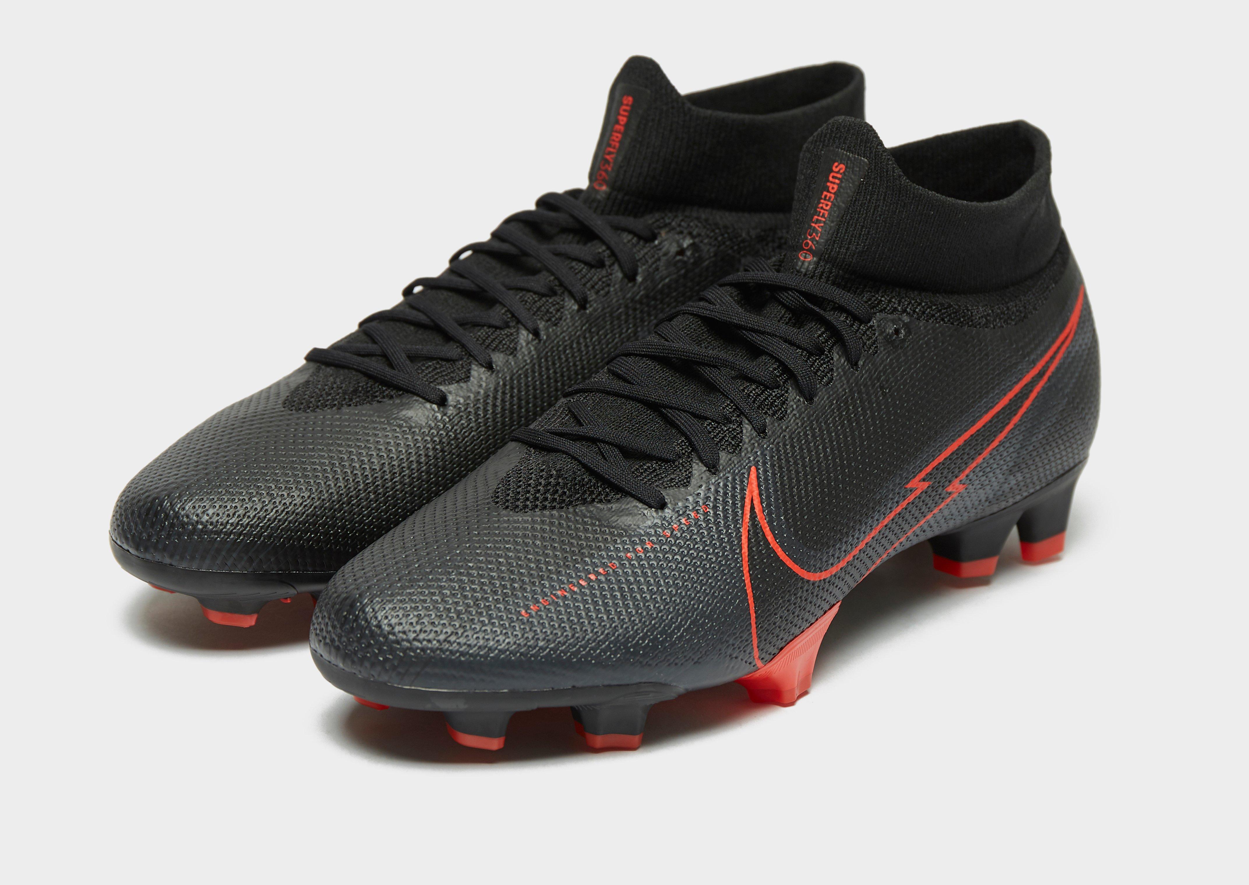 black and red mercurials