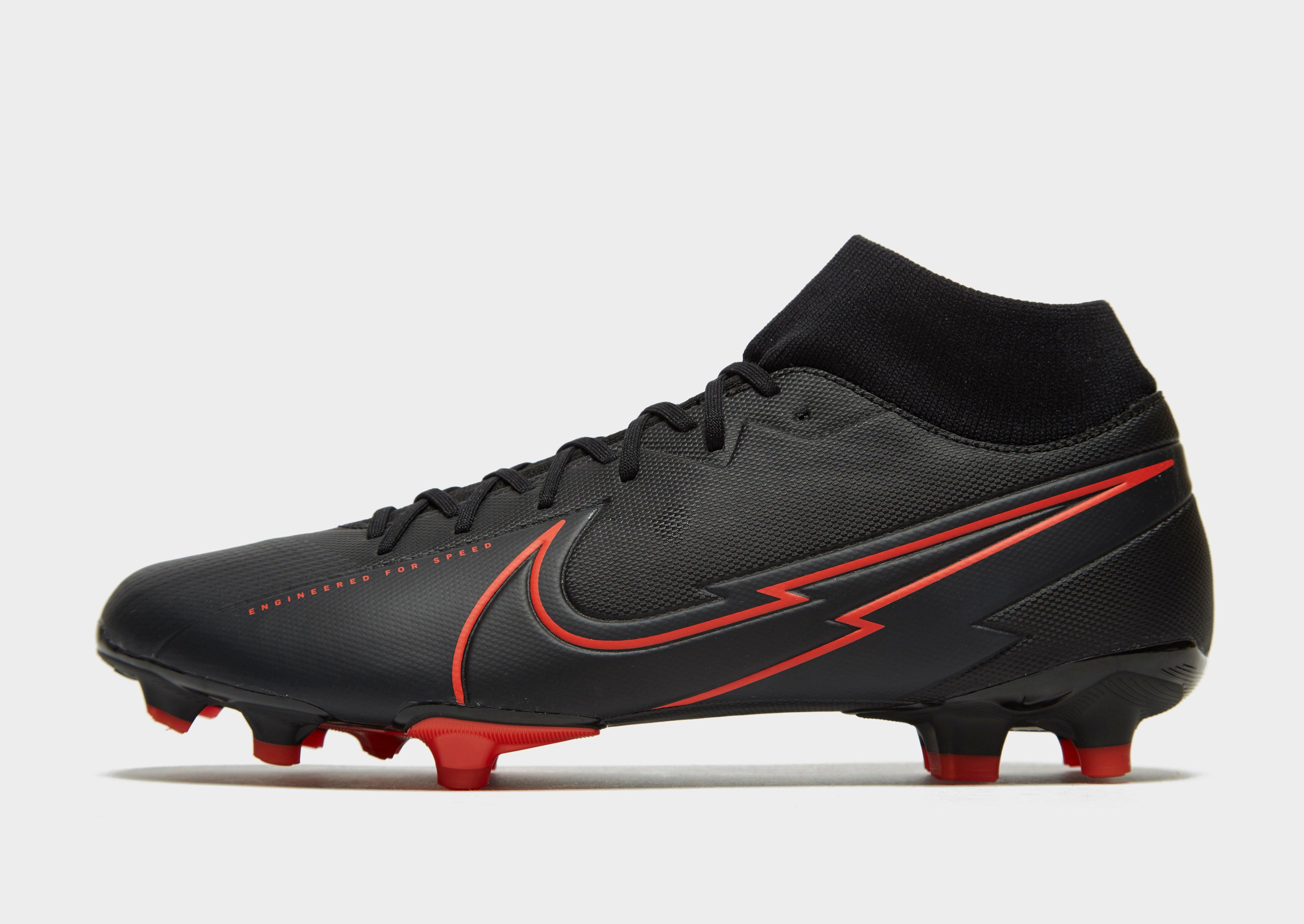 mercurial red and black