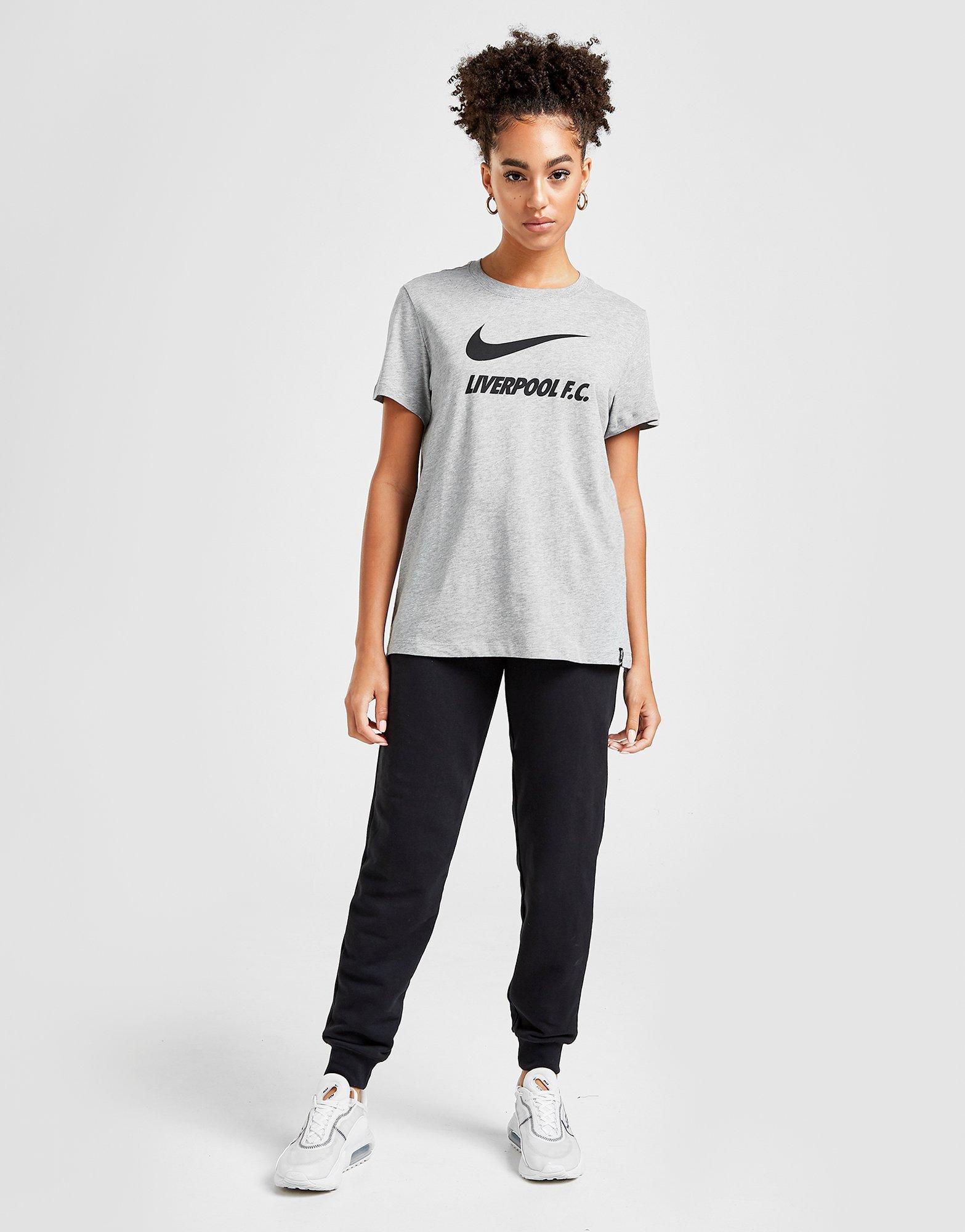 lfc nike mens black training ground tee