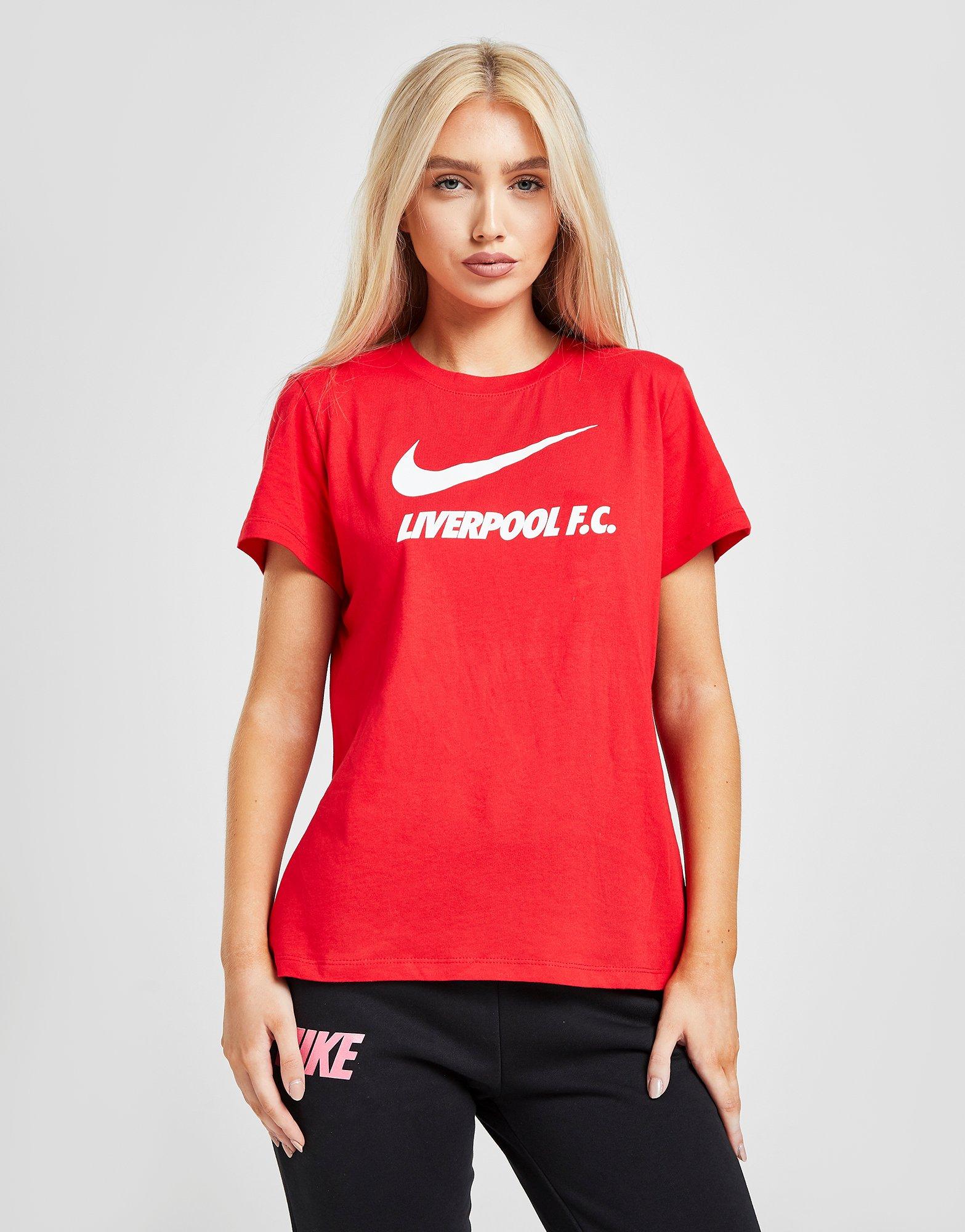 tee shirt nike femme rouge