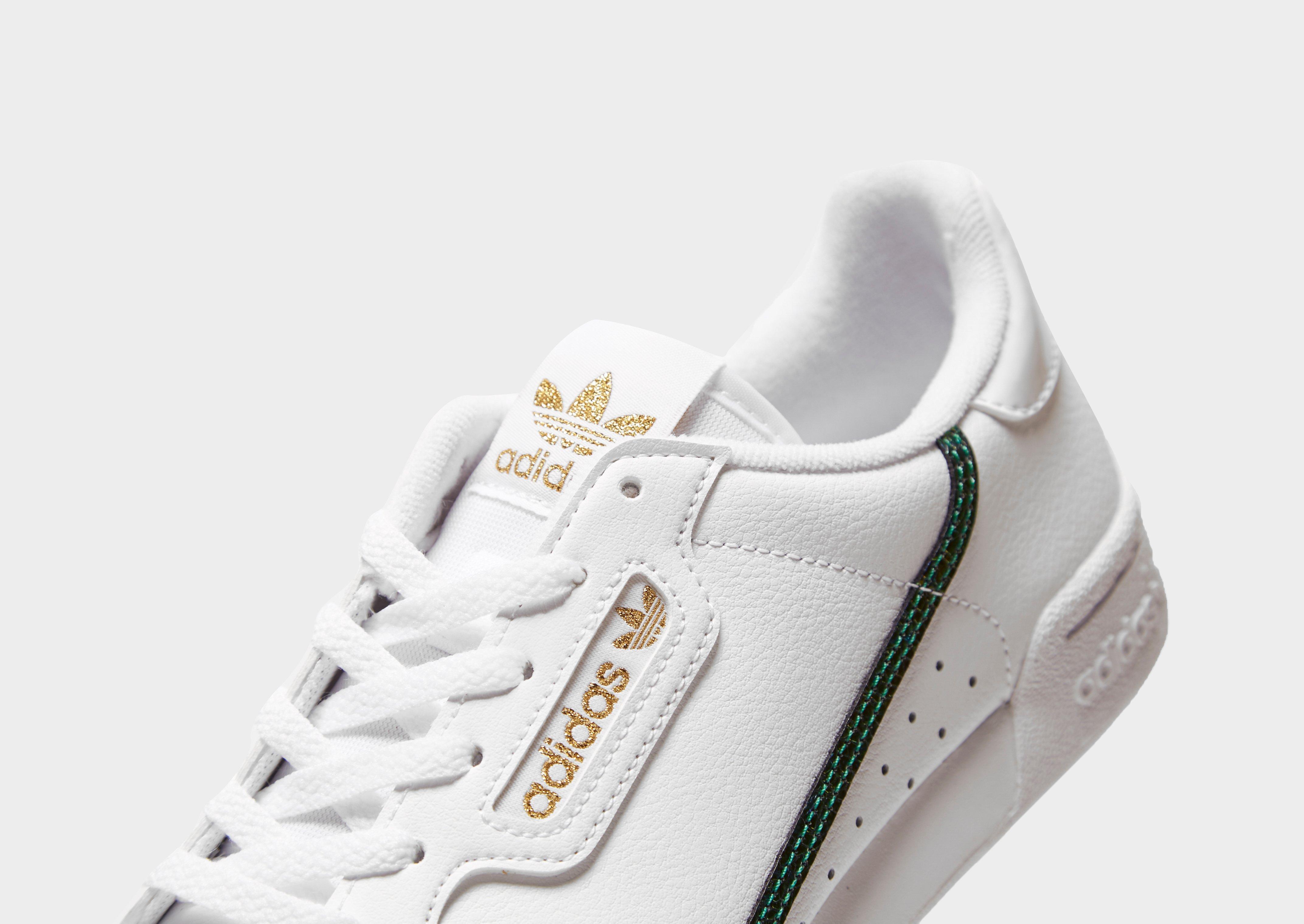 adidas continental white junior