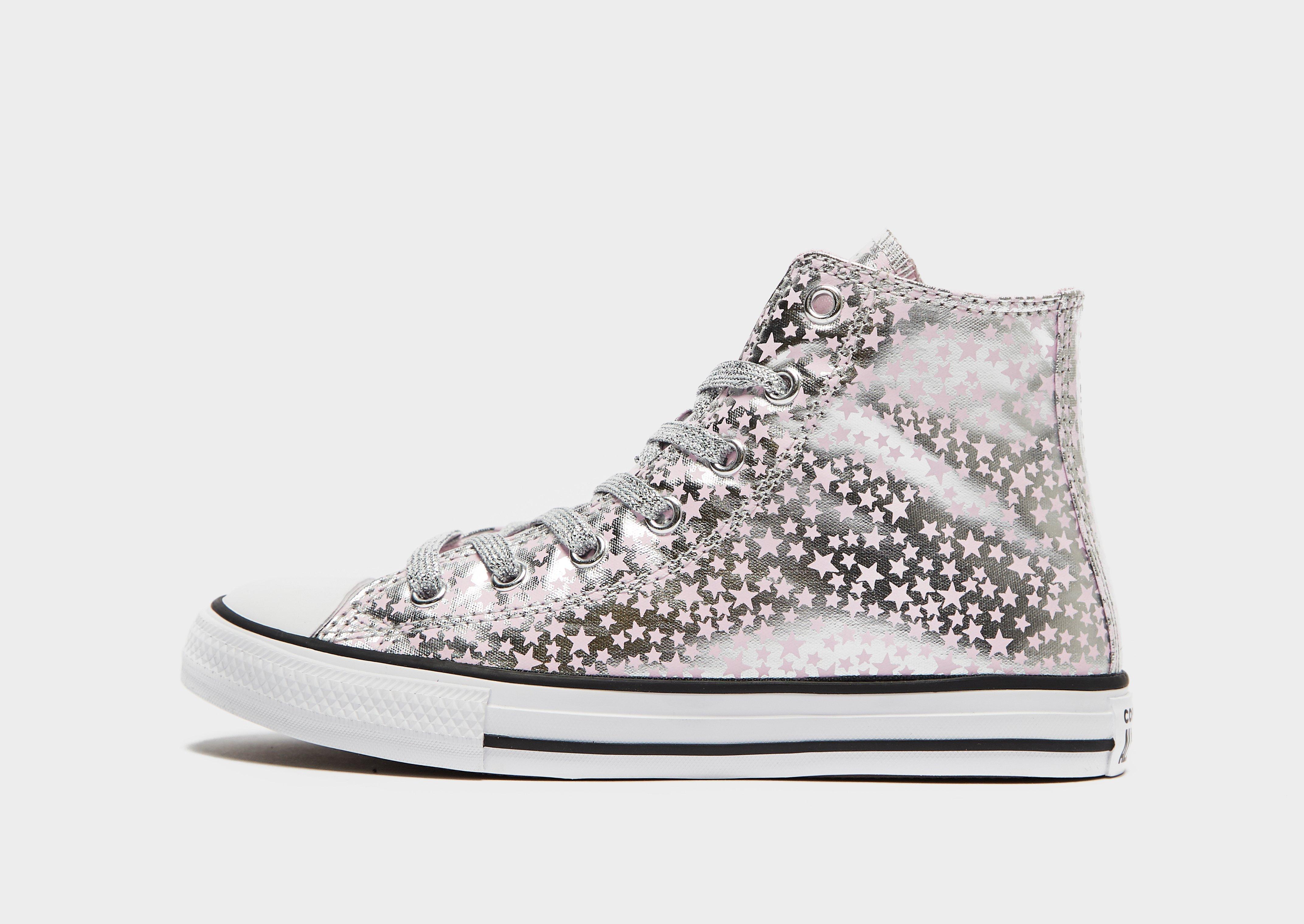 converse hi bambino grigio