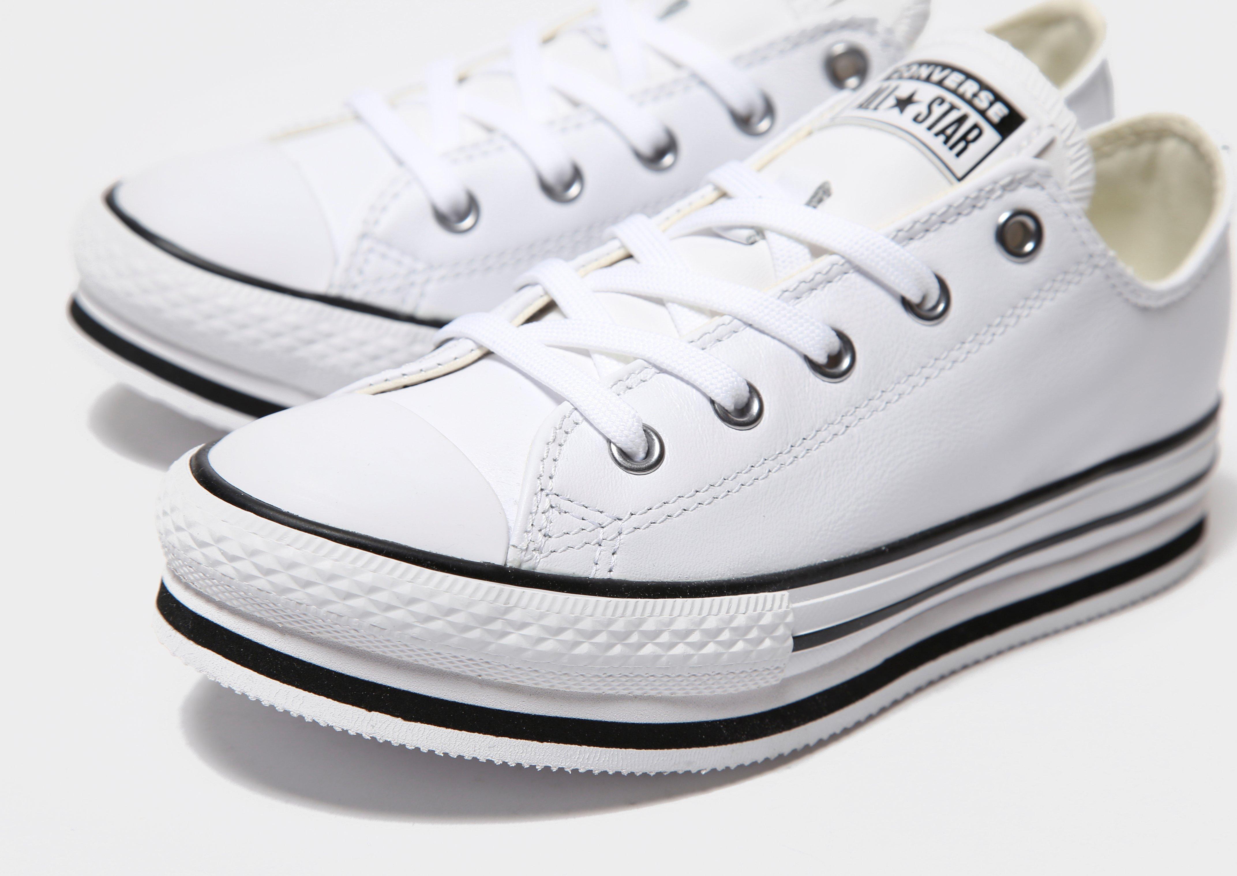 converse platform bambino grigio