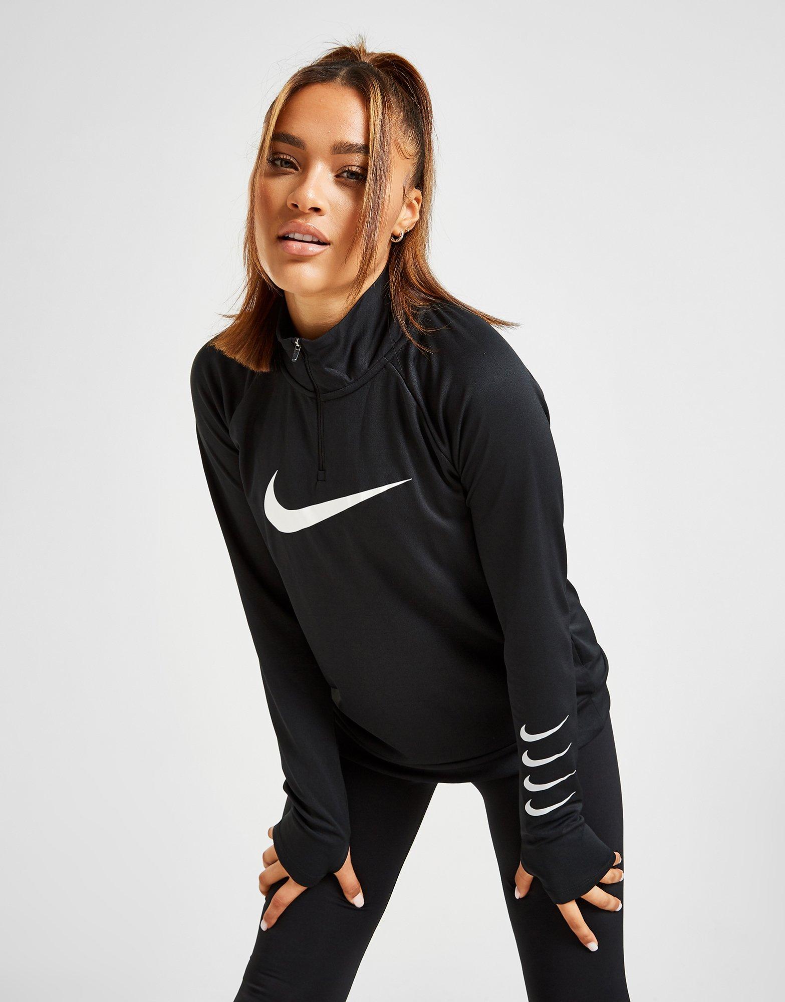 nike quarter zip top womens