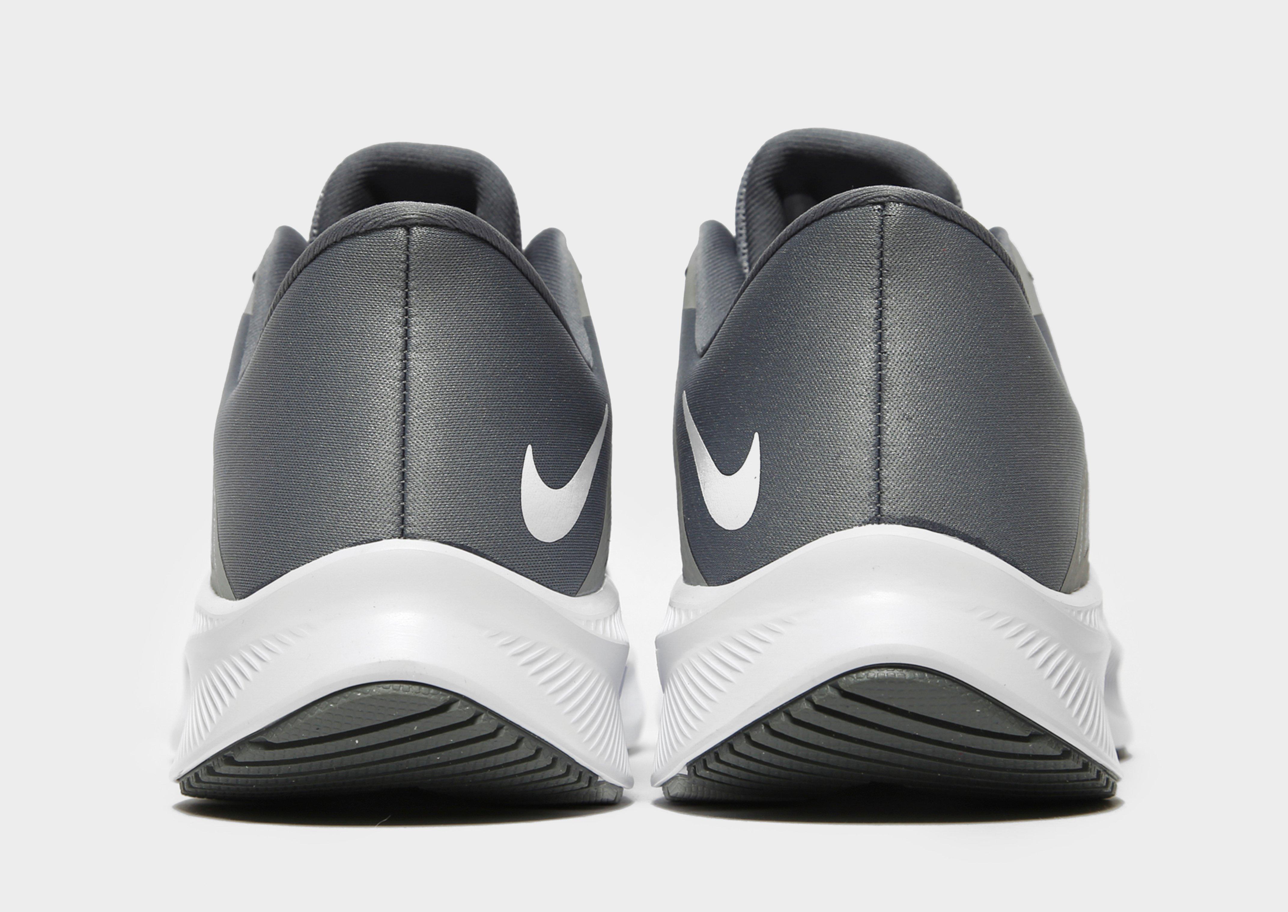 nike quest black grey