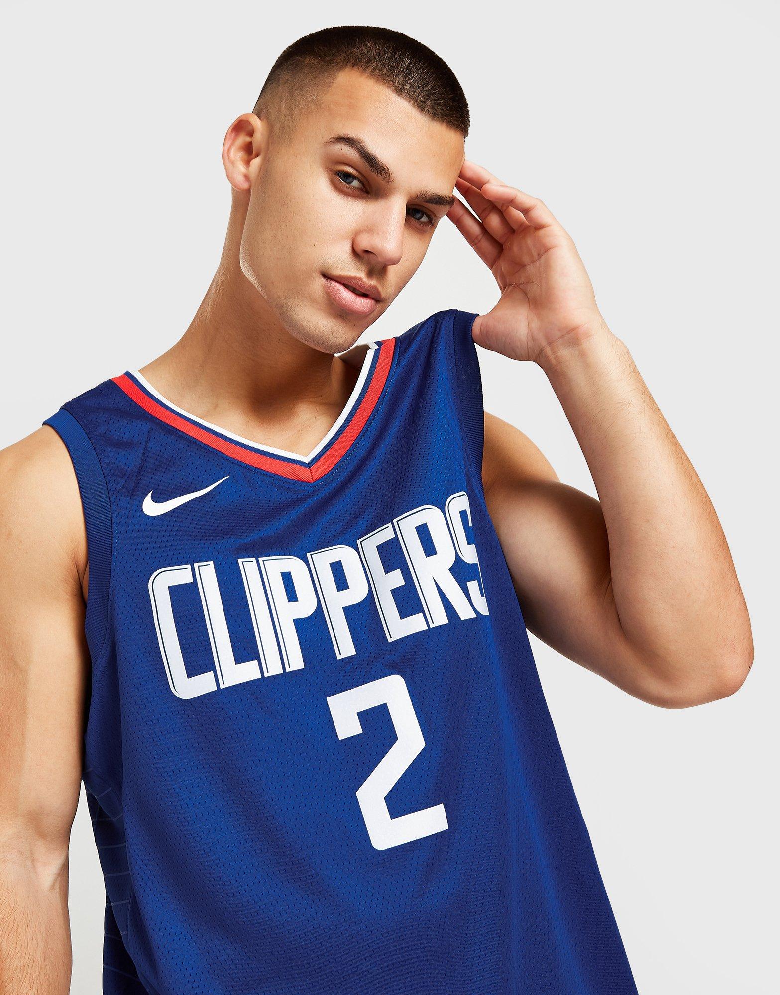 Nike NBA LA Clippers #2 Leonard City Edition Swingman Jersey Men