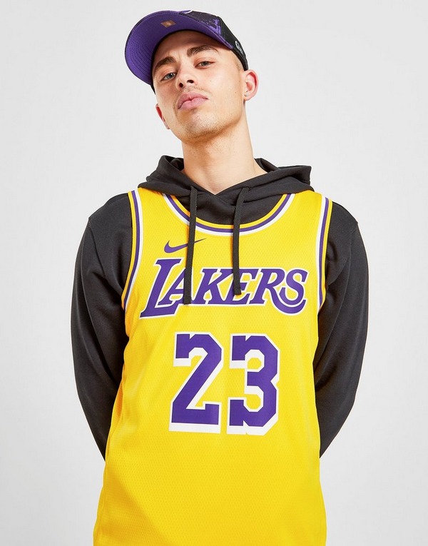 Nike NBA Los Angeles Lakers James #23 Swingman Jersey | JD Sports