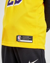 Nike NBA Los Angeles Lakers James #23 Swingman Canotta