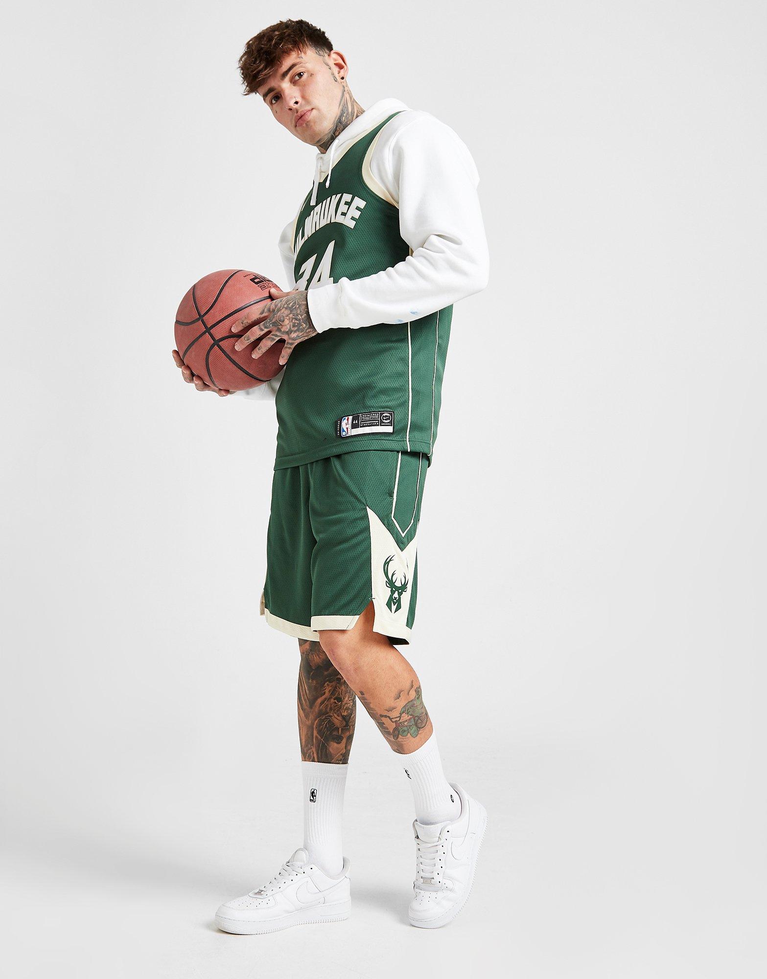 Pantaloncini Swingman Milwaukee Bucks : : Moda