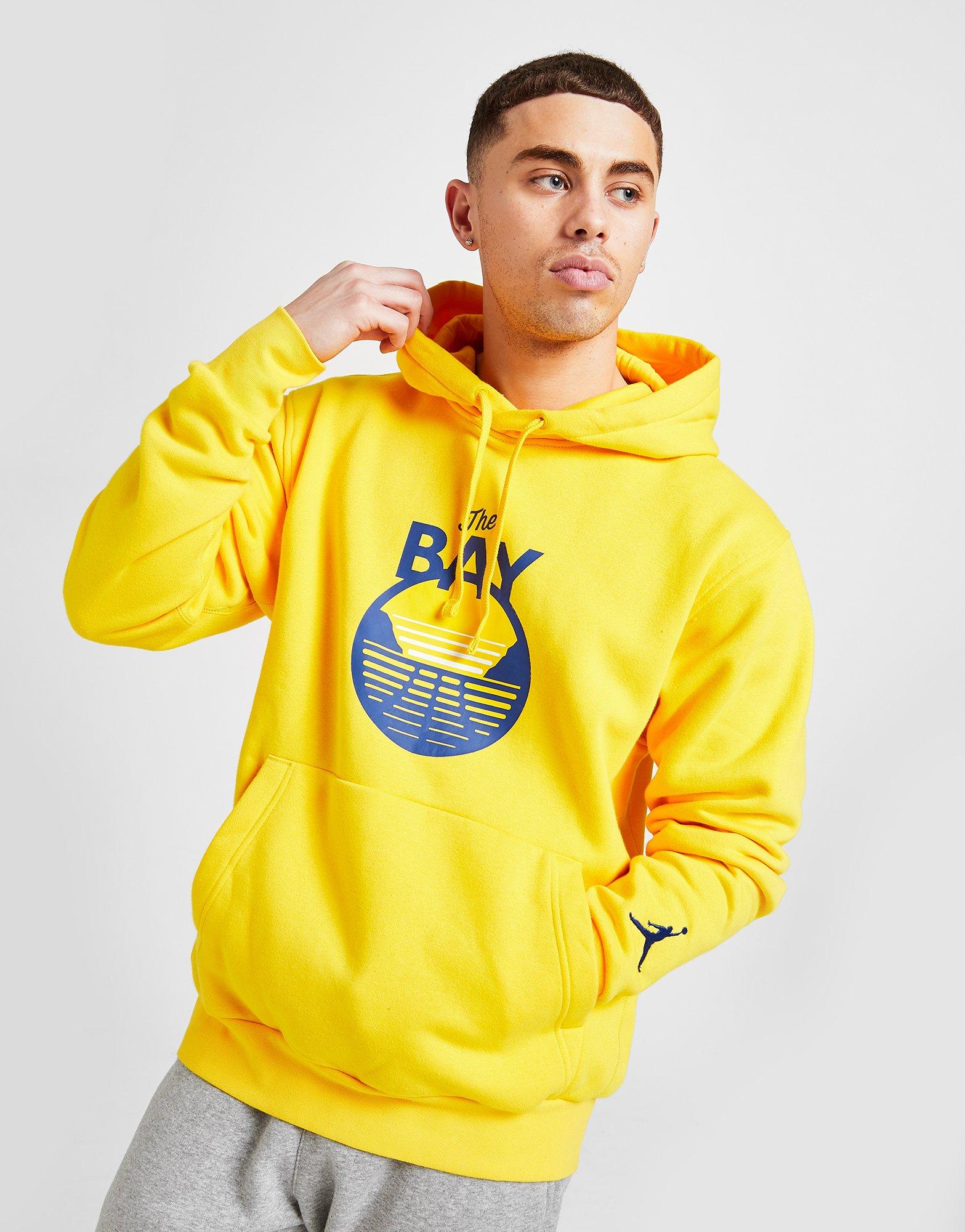 warriors yellow hoodie