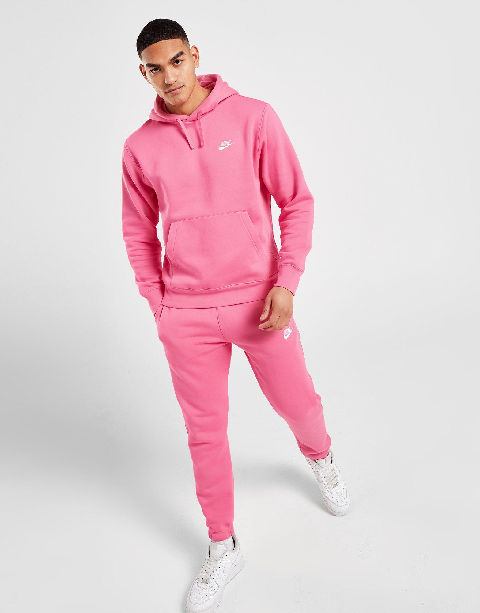pink nike foundation hoodie