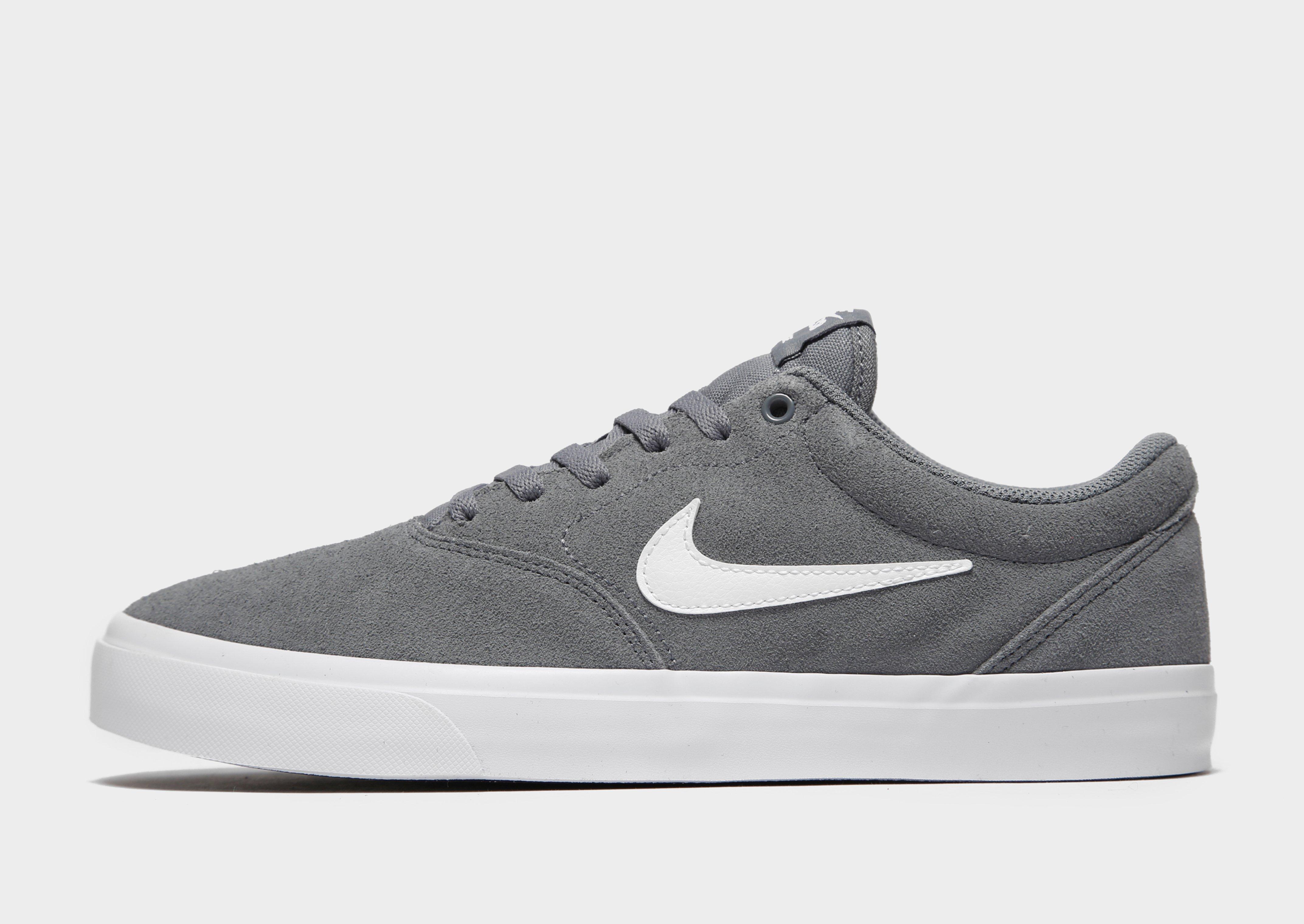 grey nike sbs