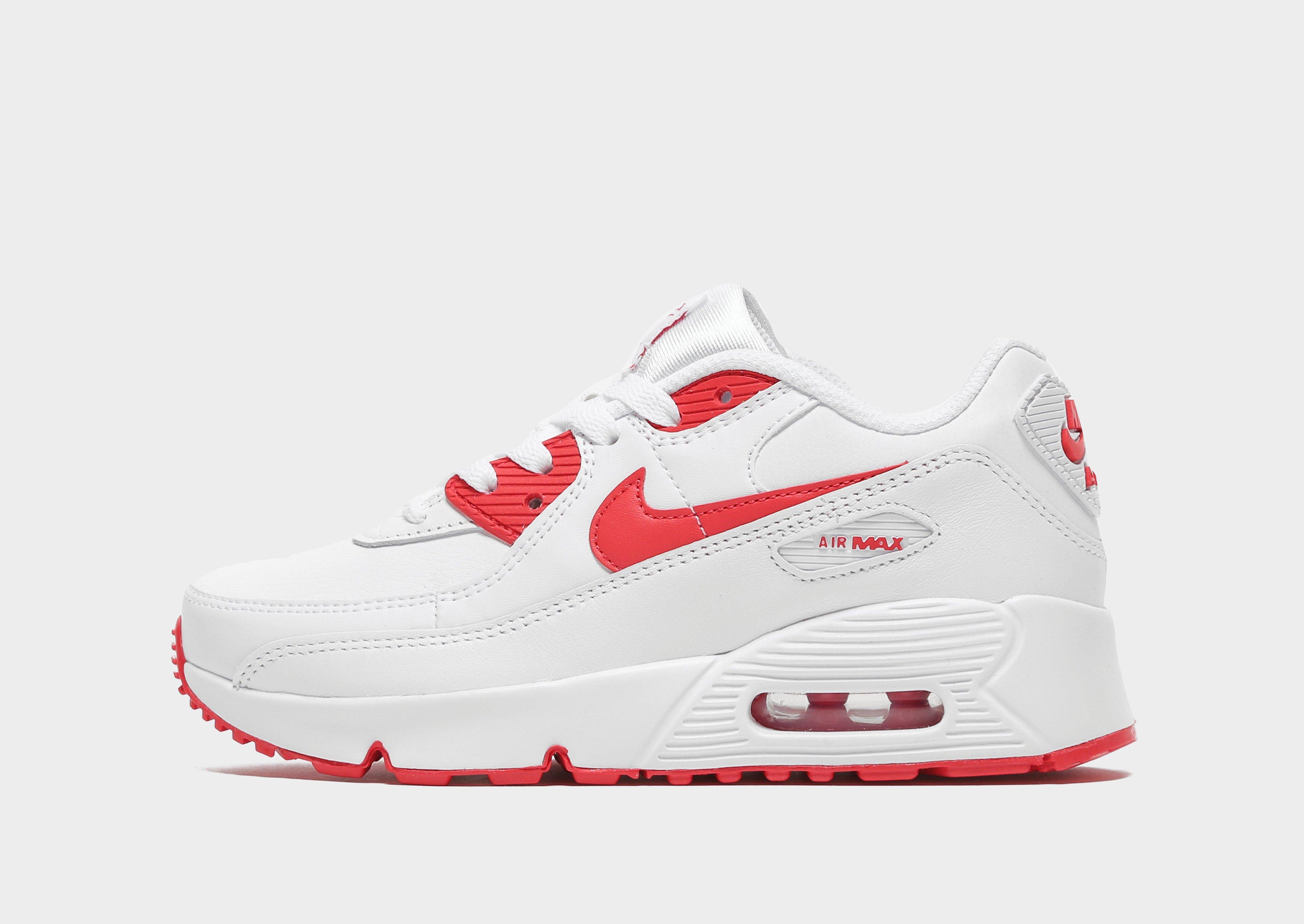 air max 90 leather red