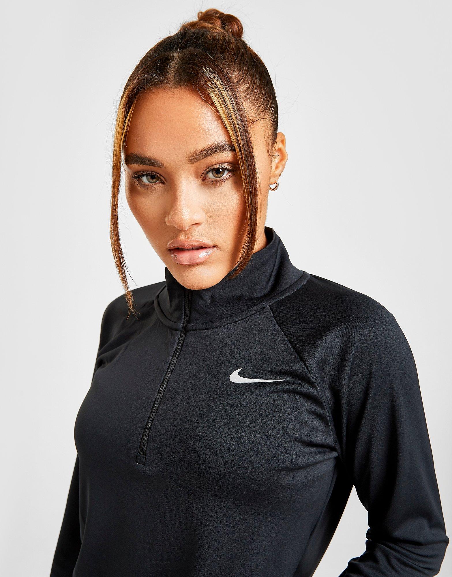 nike running track top