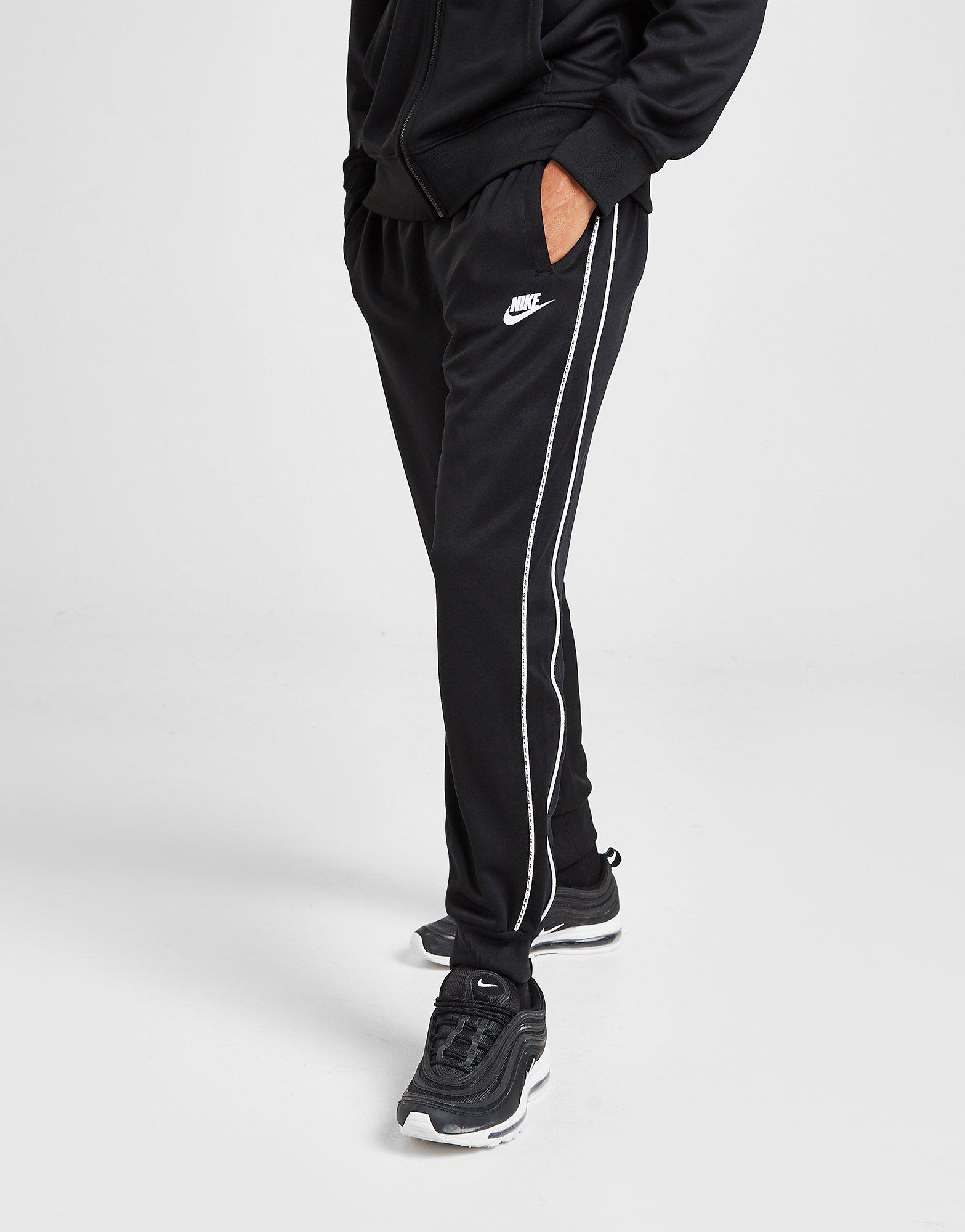 nike logo track pants