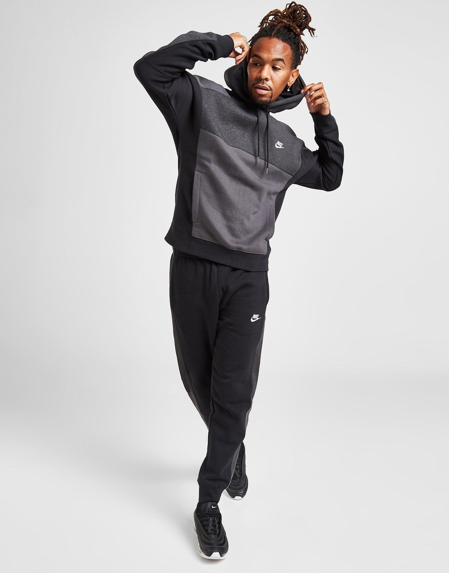 color block nike hoodie