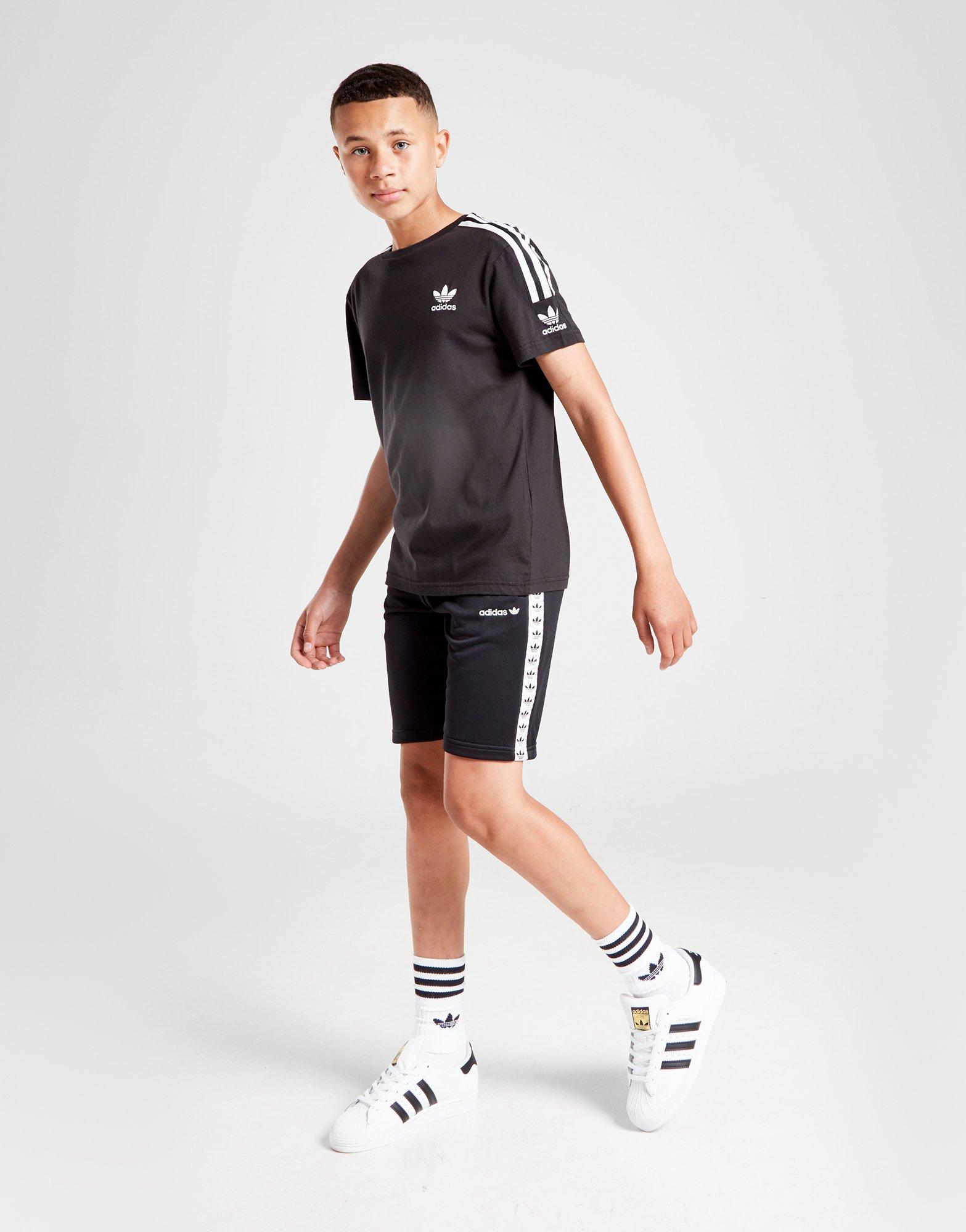 adidas originals taping shorts junior