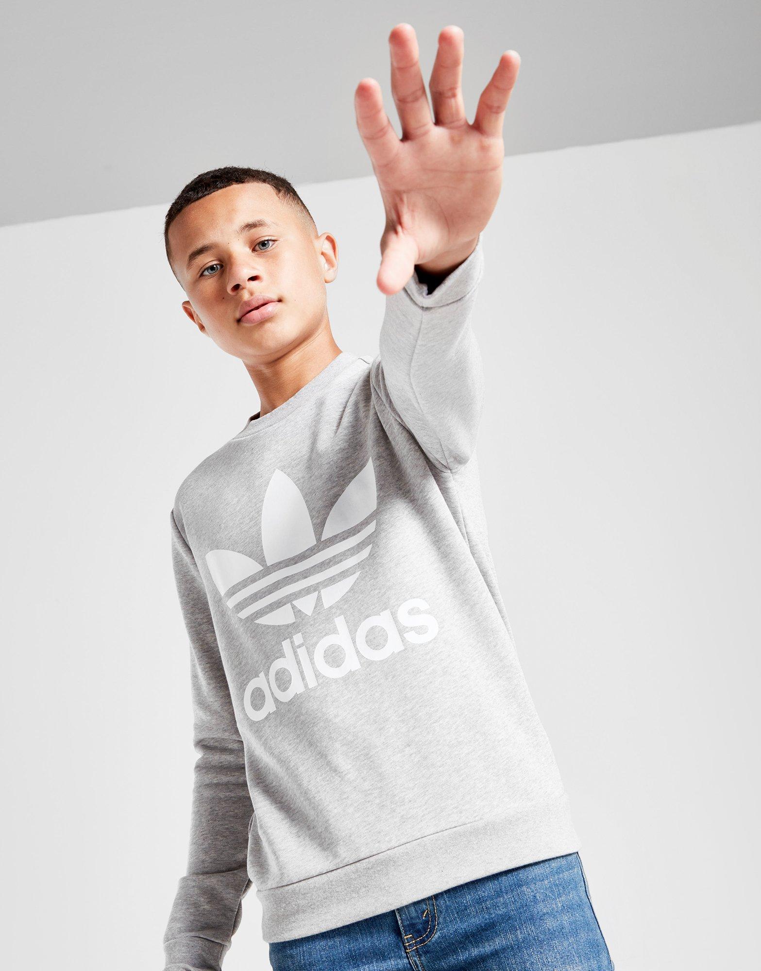 adidas grey sweatshirt