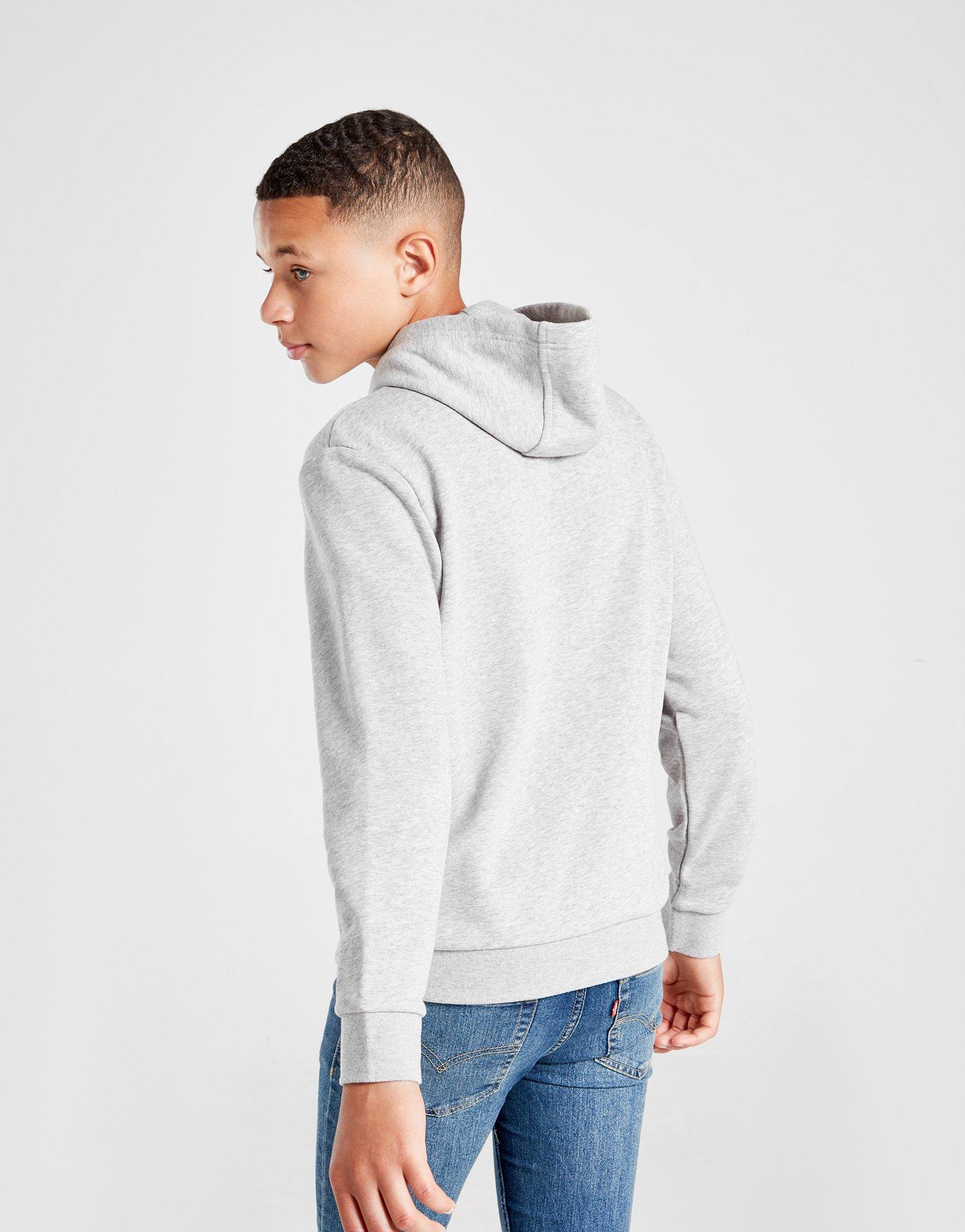 adidas originals trefoil hoodie junior