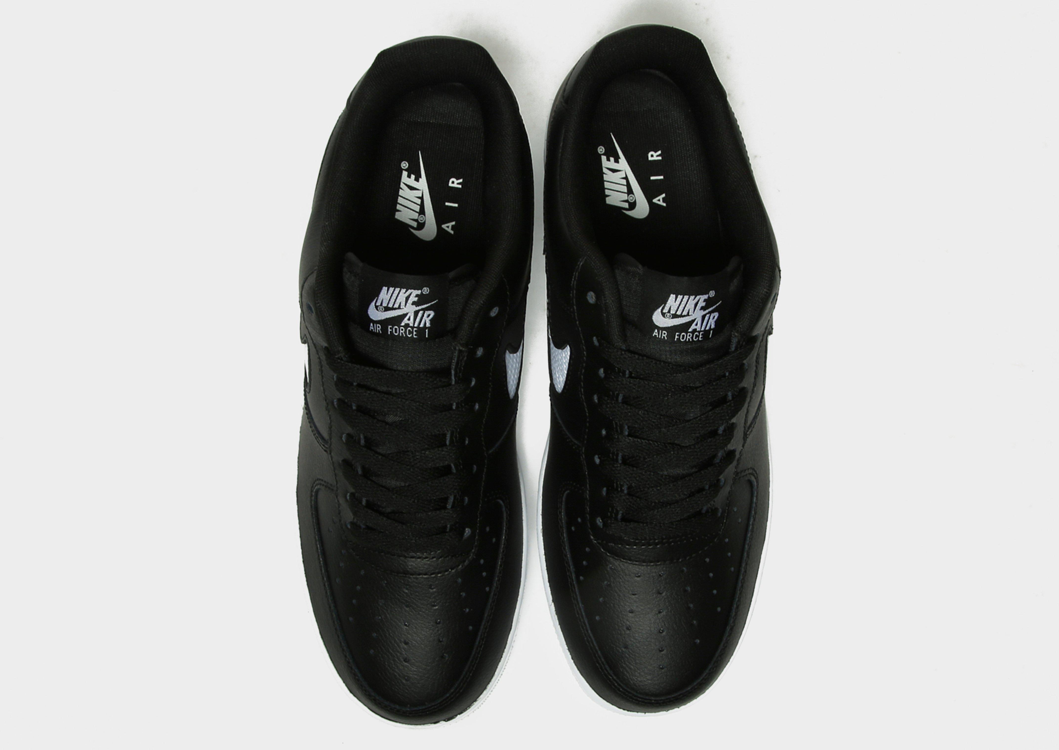 nike air force 1 low mesh black