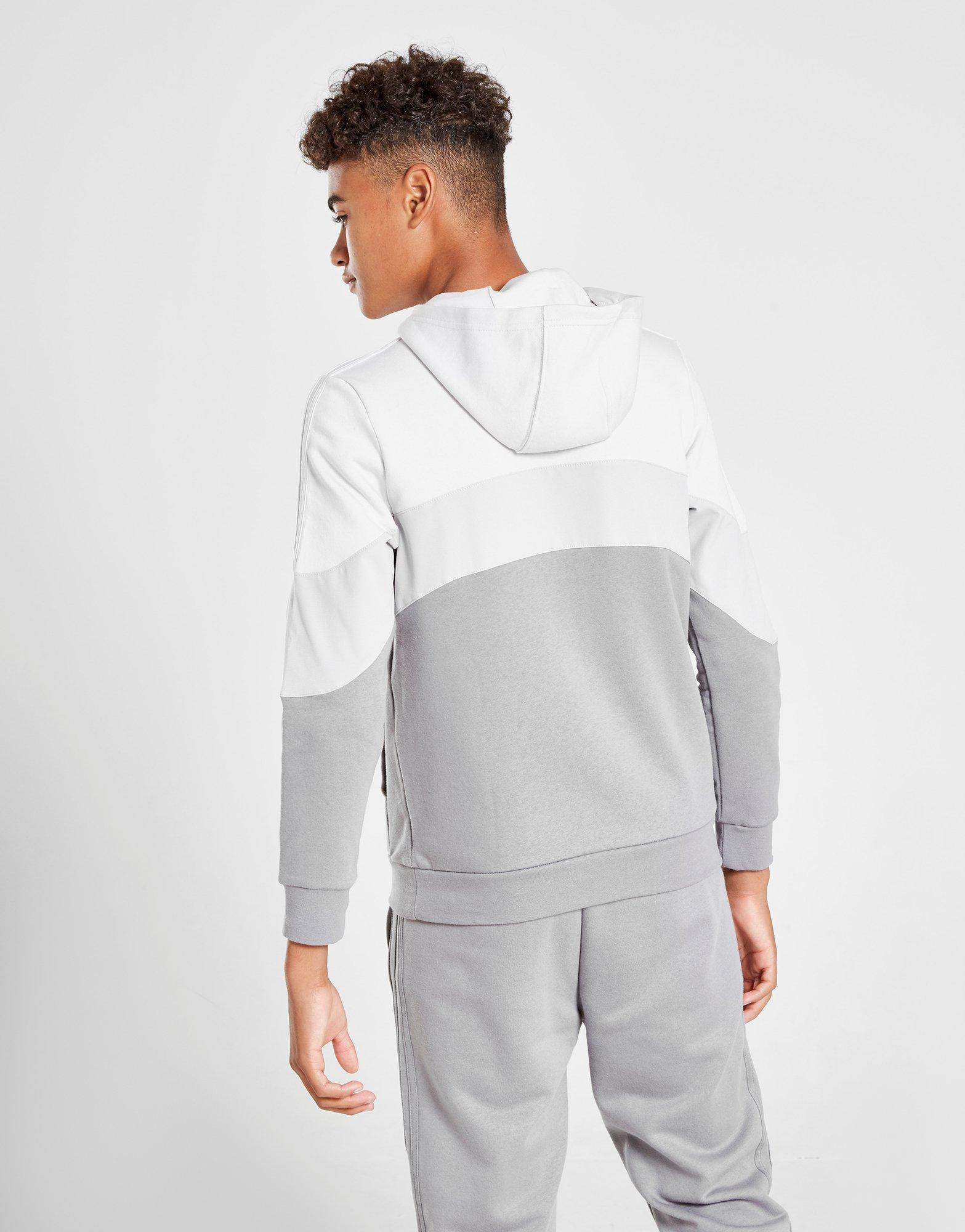 grey adidas hoodie junior