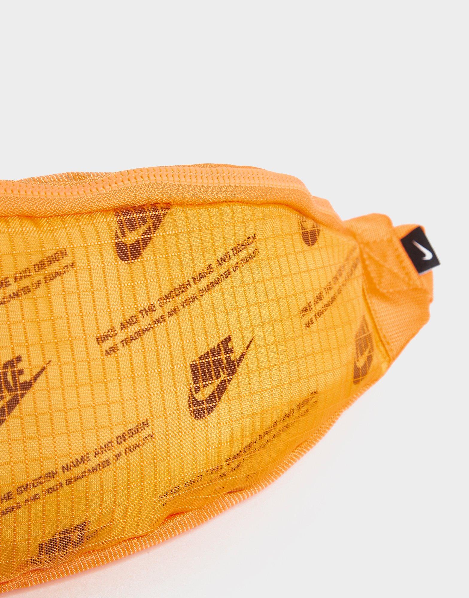 nike orange fanny pack