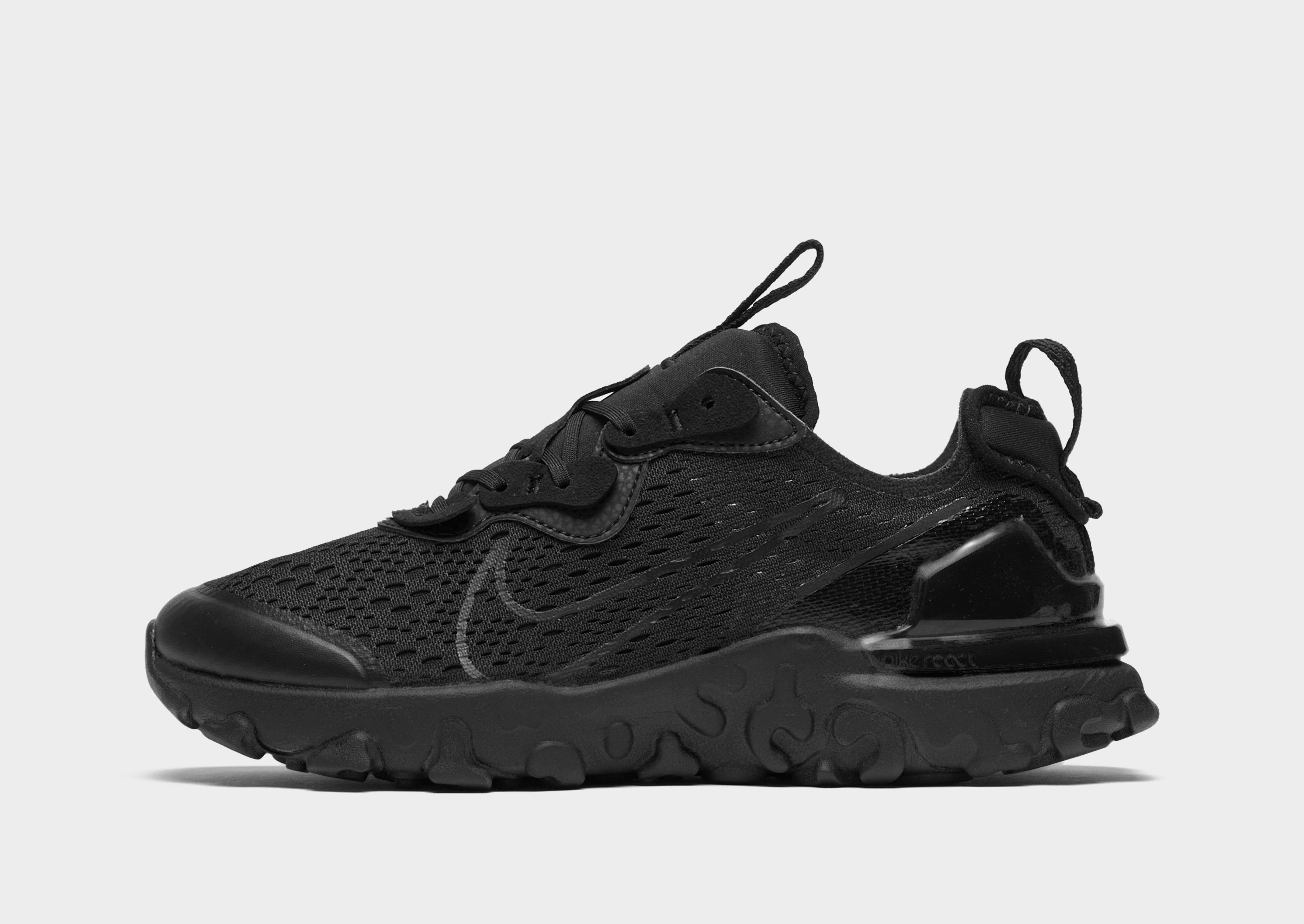 Nike react zwart online