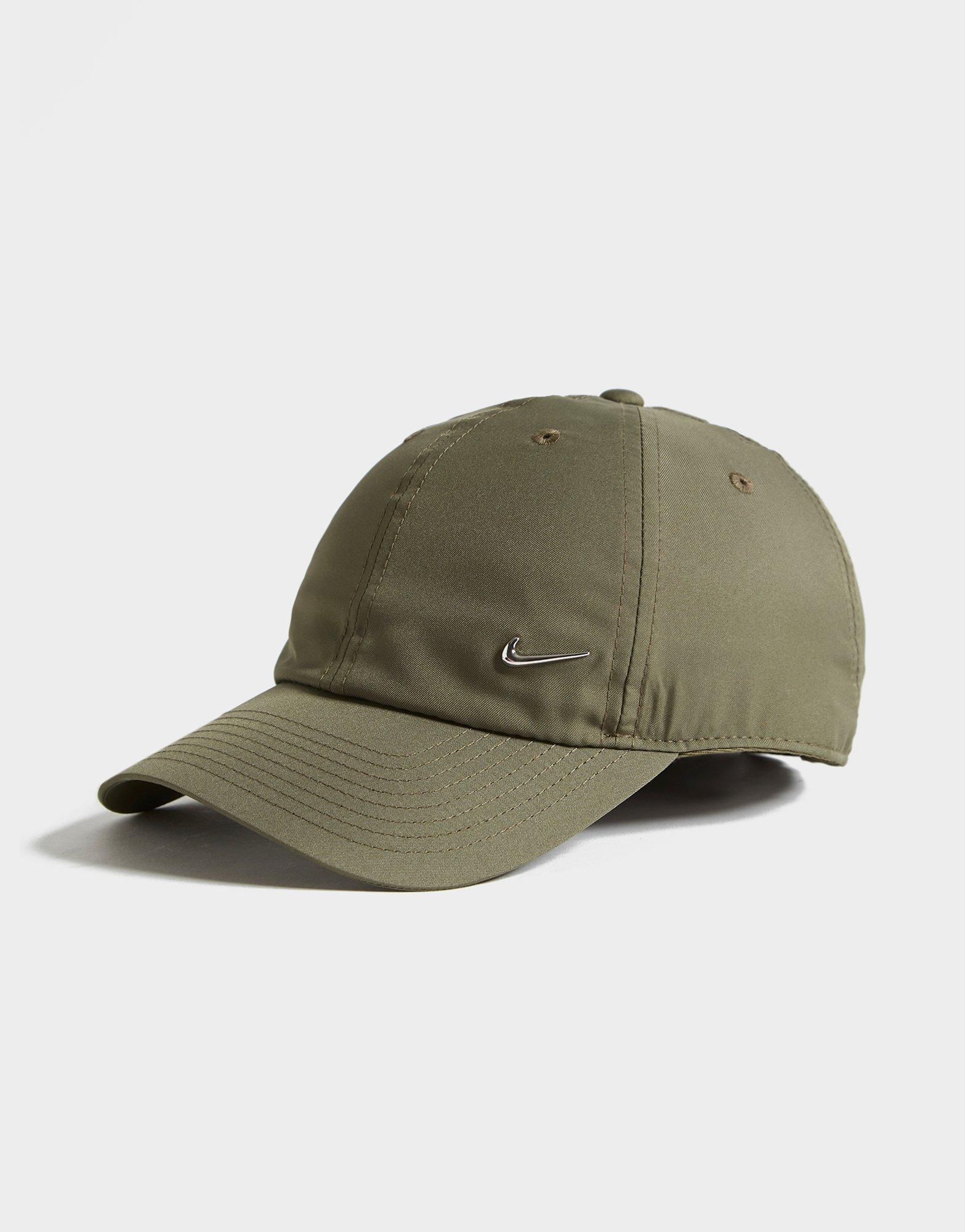 Nike Sportswear Dri Fit Heritage 86 Metal Swoosh Cap Green