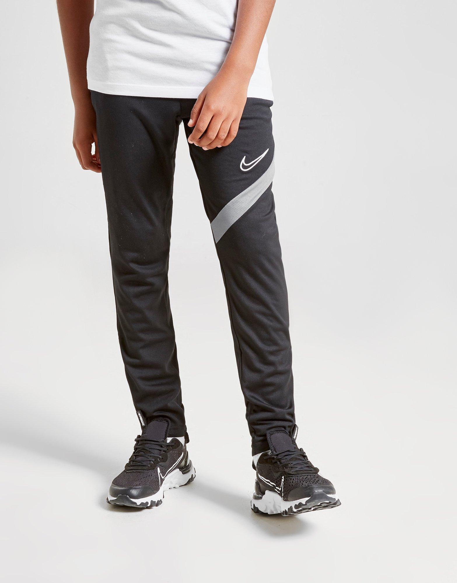 nike academy track pants junior black