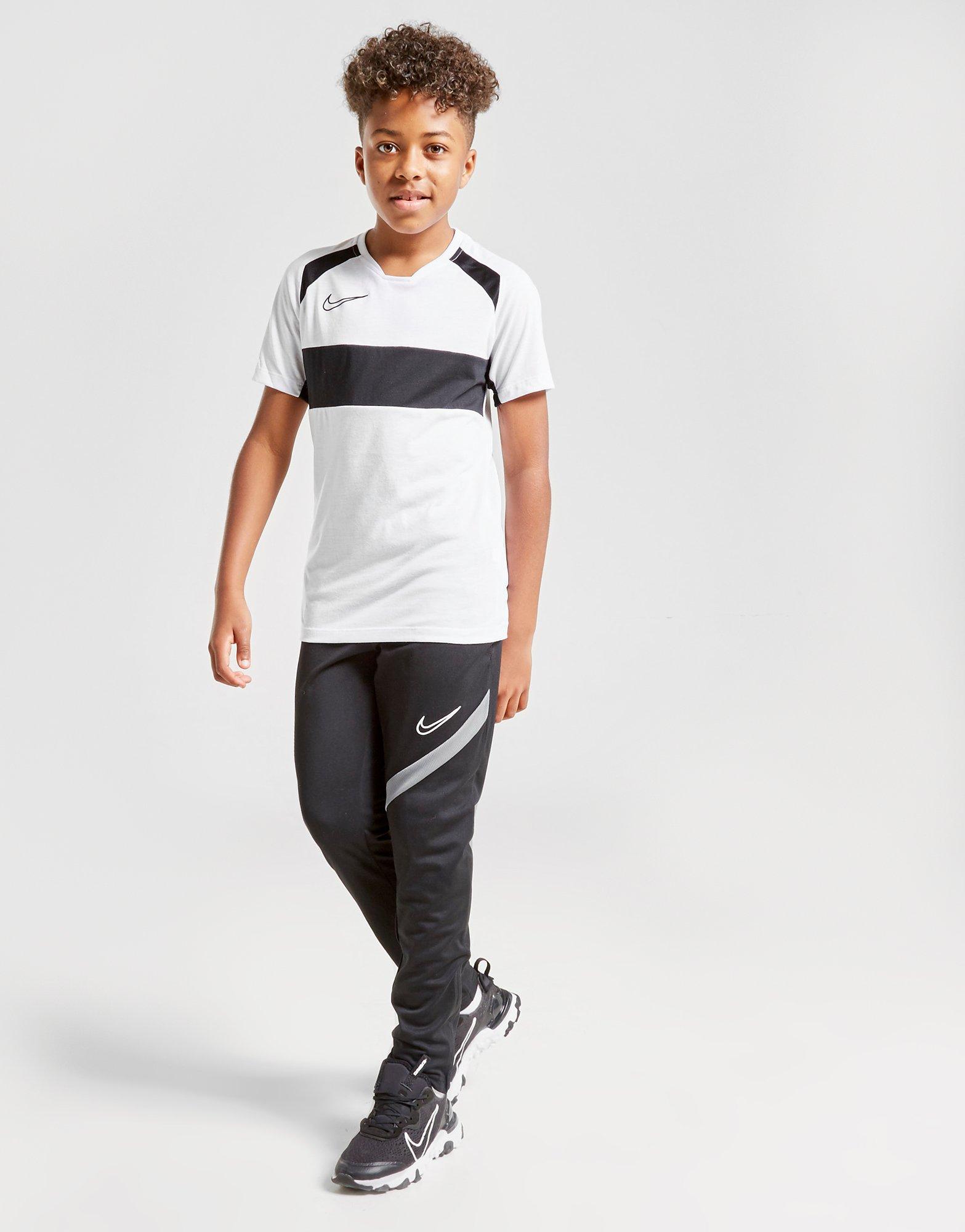 nike academy tape track pants junior