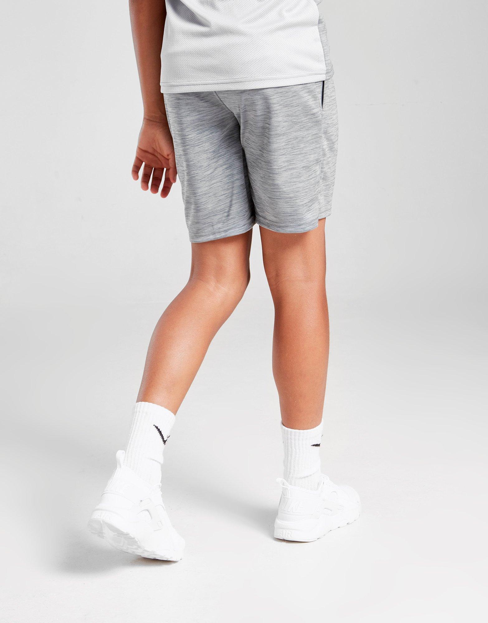 nike grey shorts junior