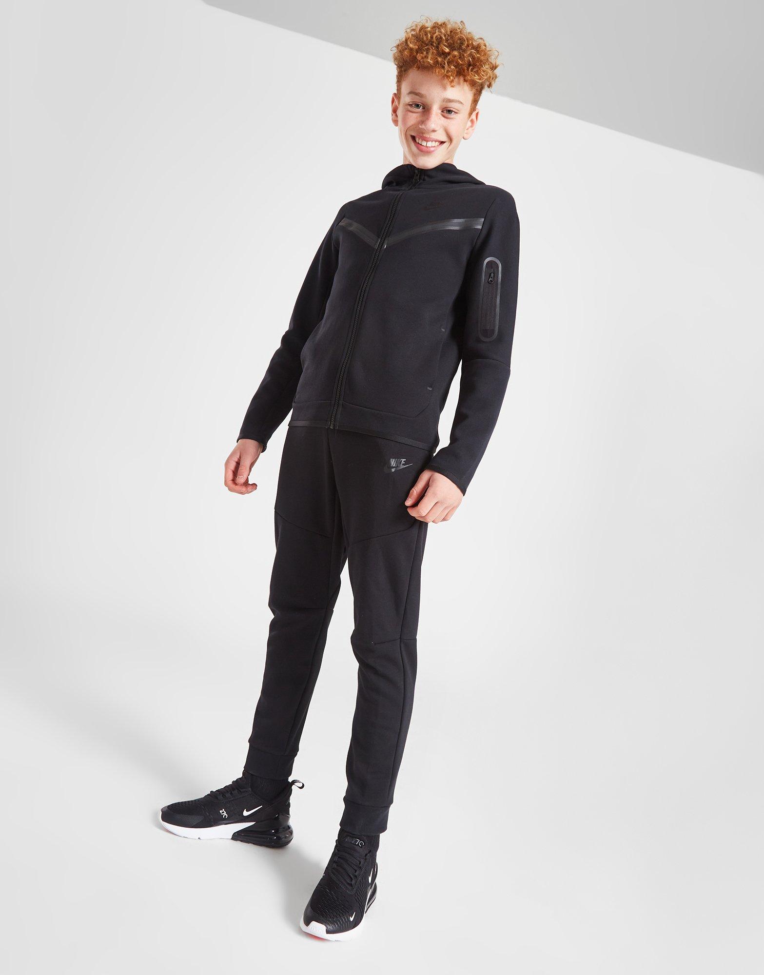 nike tech fleece track pants junior