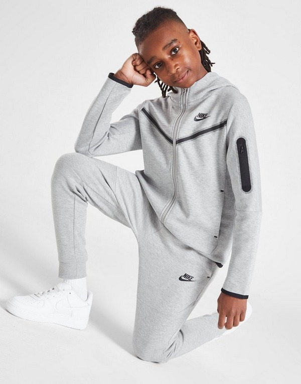 Grey Nike Tech Fleece Track Pants Junior - JD Sports UK
