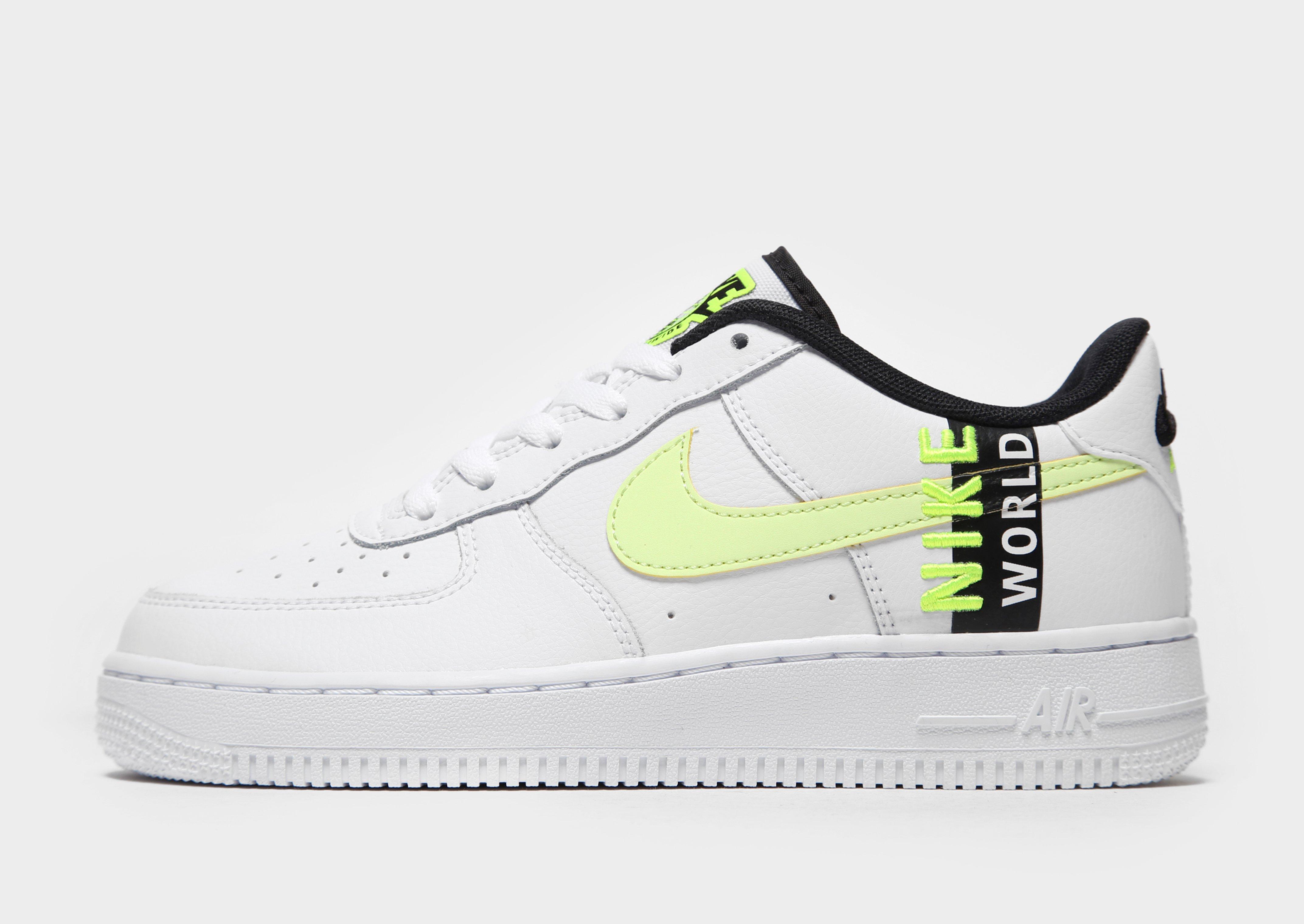 nike white air force 1 junior