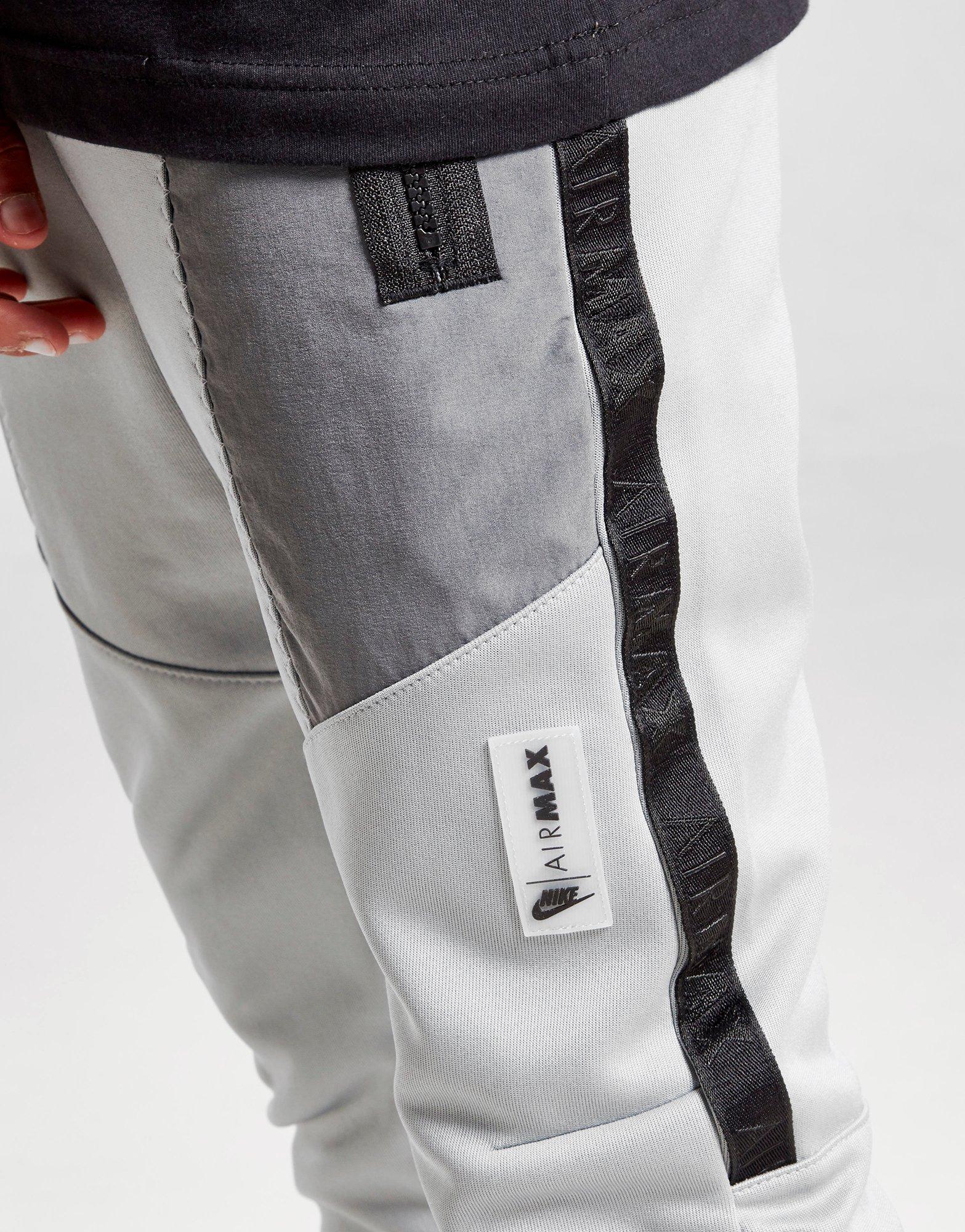 nike air max track pants grey