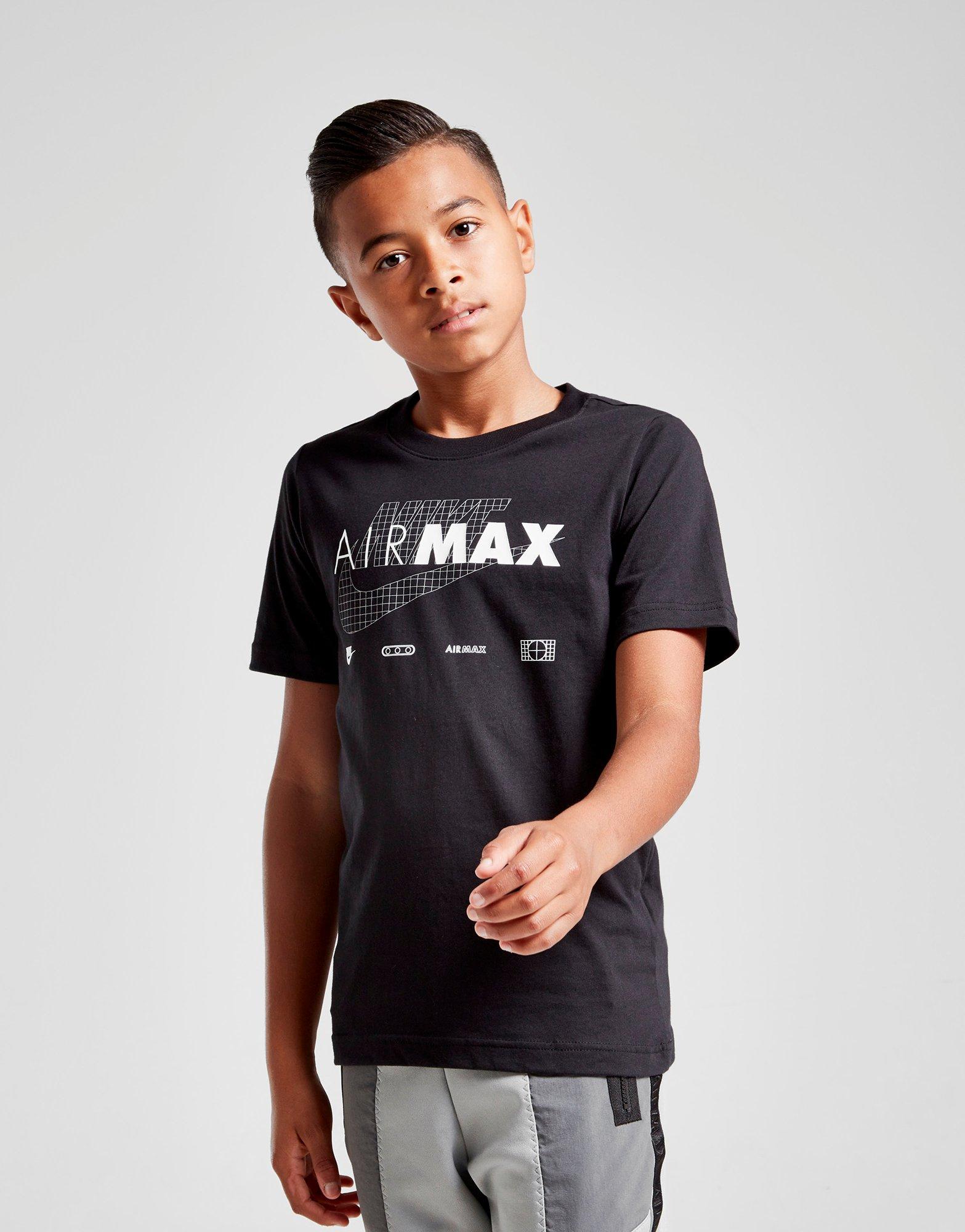 Black Nike Air Max Short Sleeve T-Shirt 