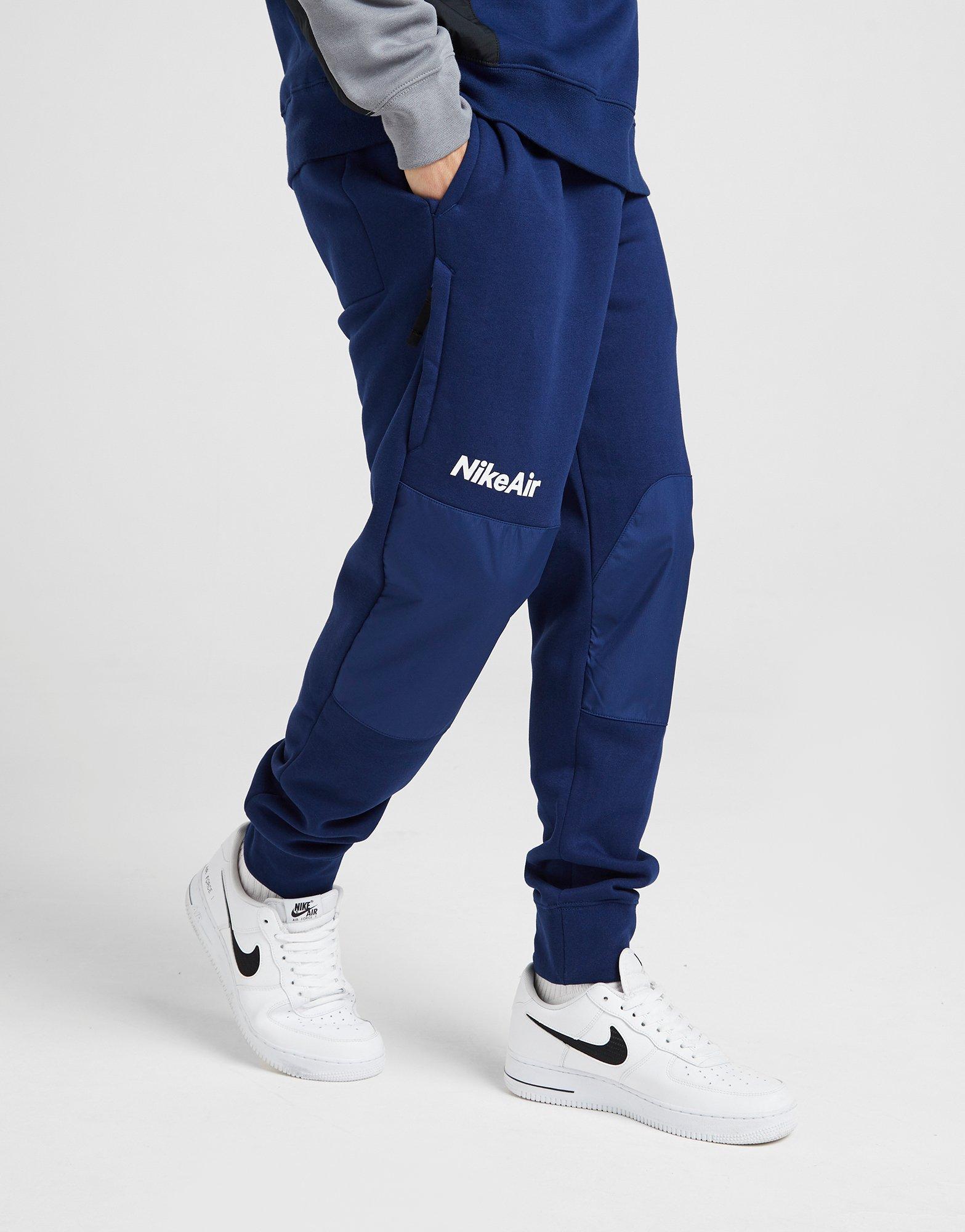 nike air fleece track pants