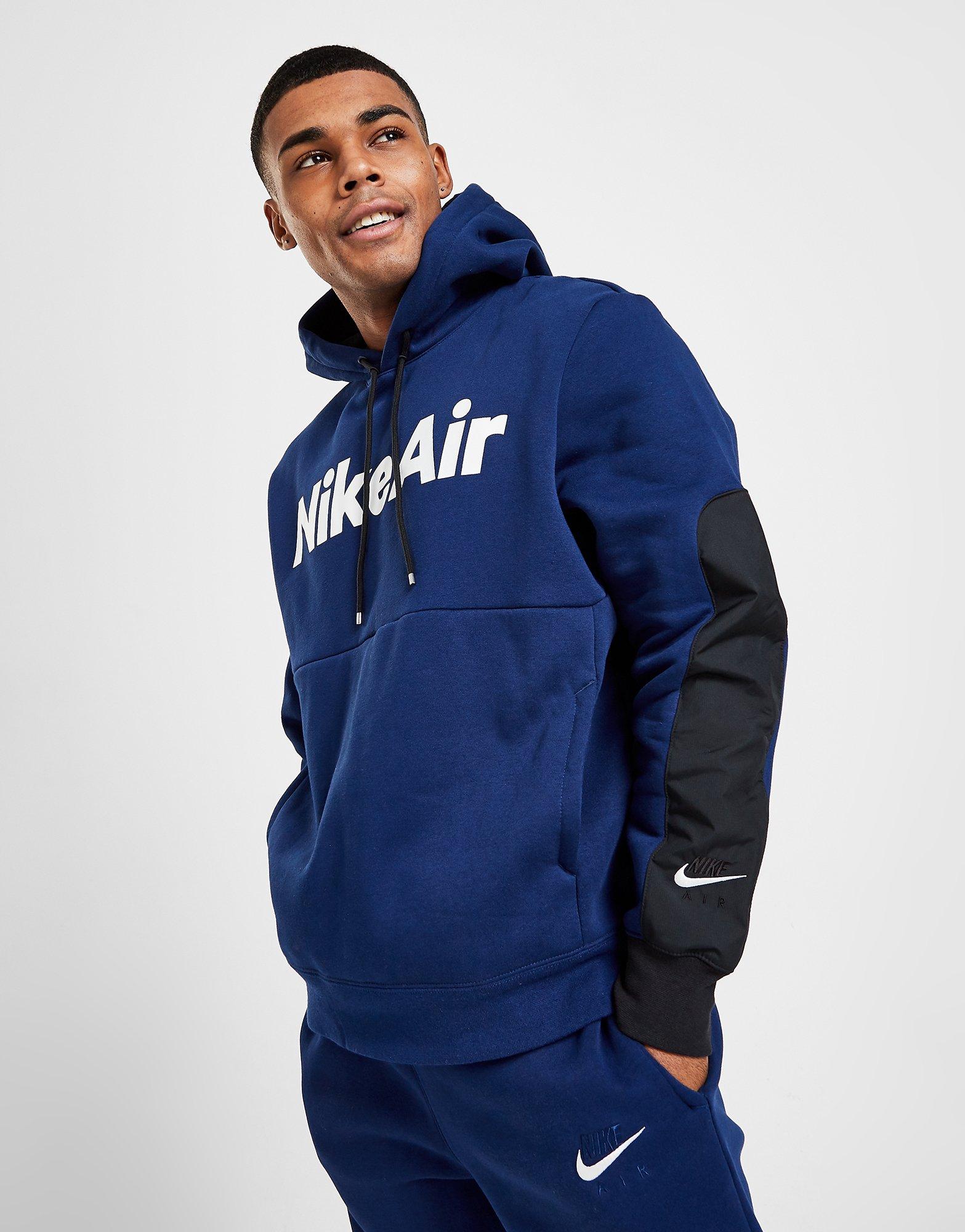Blue Nike Air Overhead Hoodie | JD Sports