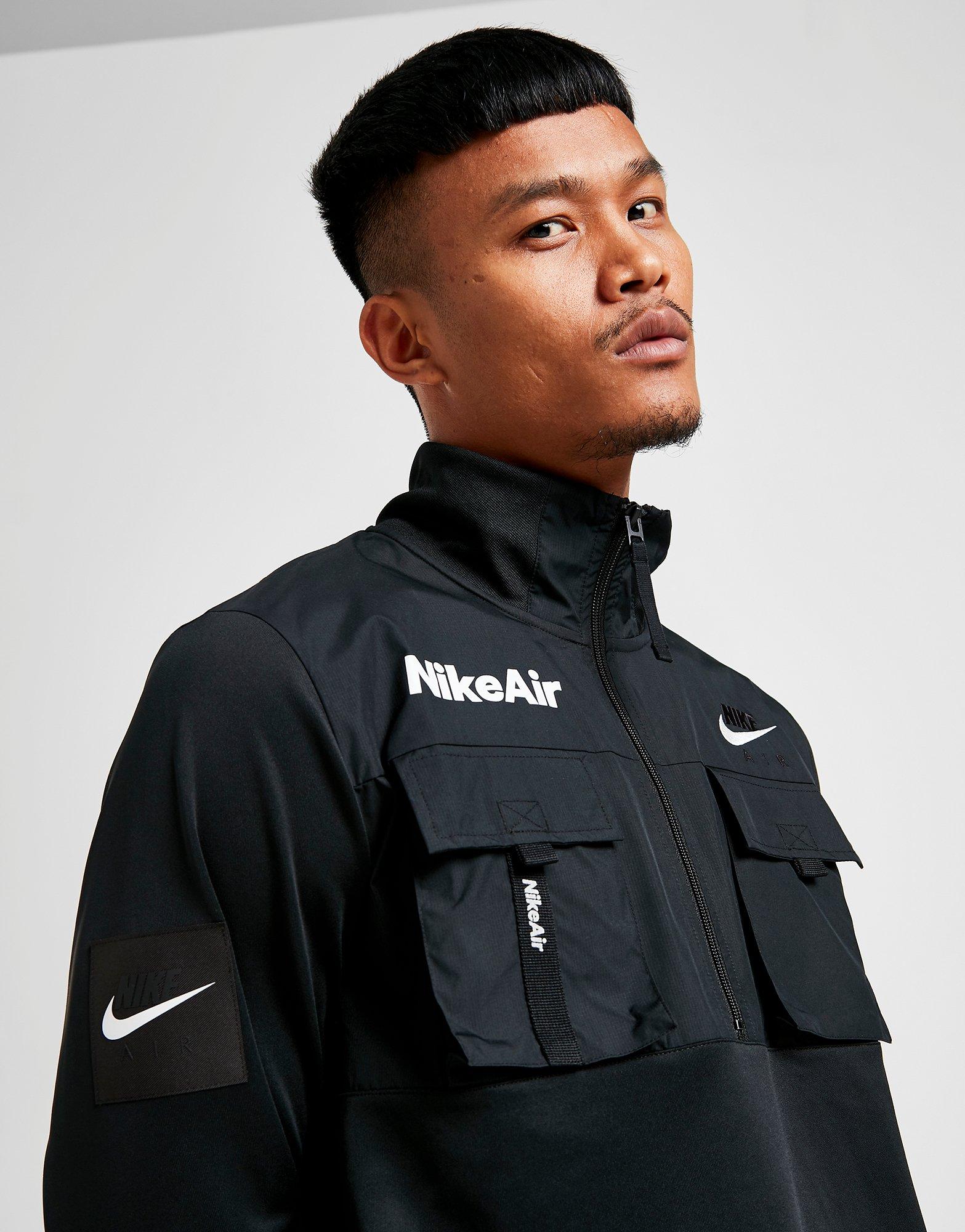 nike air half zip track top
