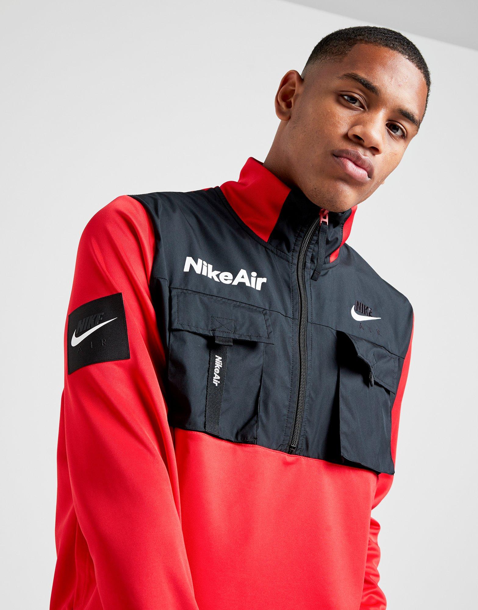 nike air half zip track top