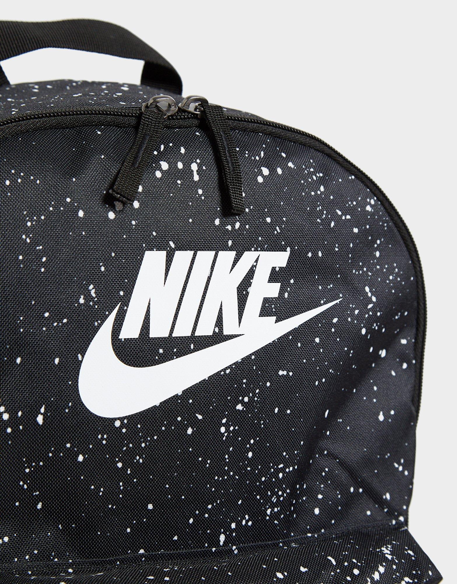 black and white nike bookbag