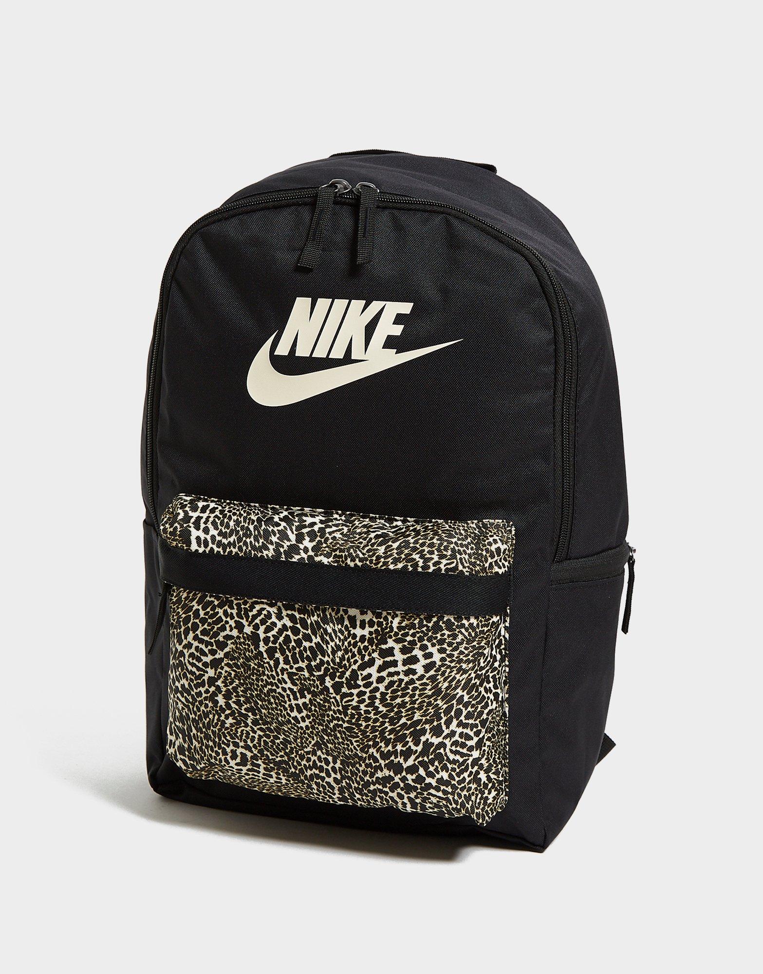 nike heritage backpack animal print