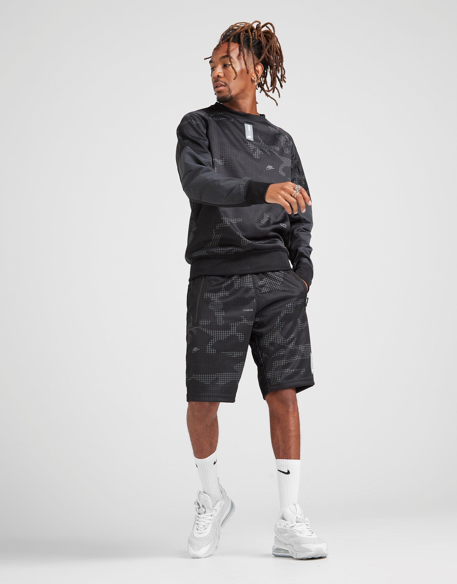 nike jumper and shorts