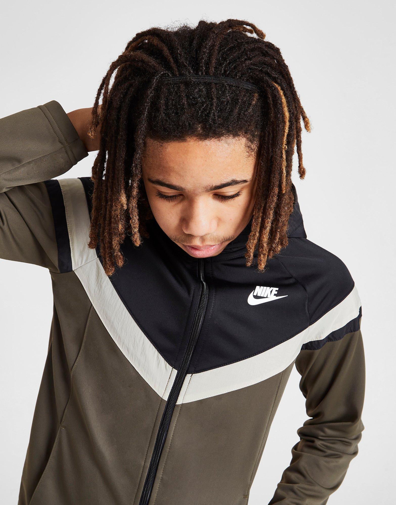 nike woven tracksuit junior