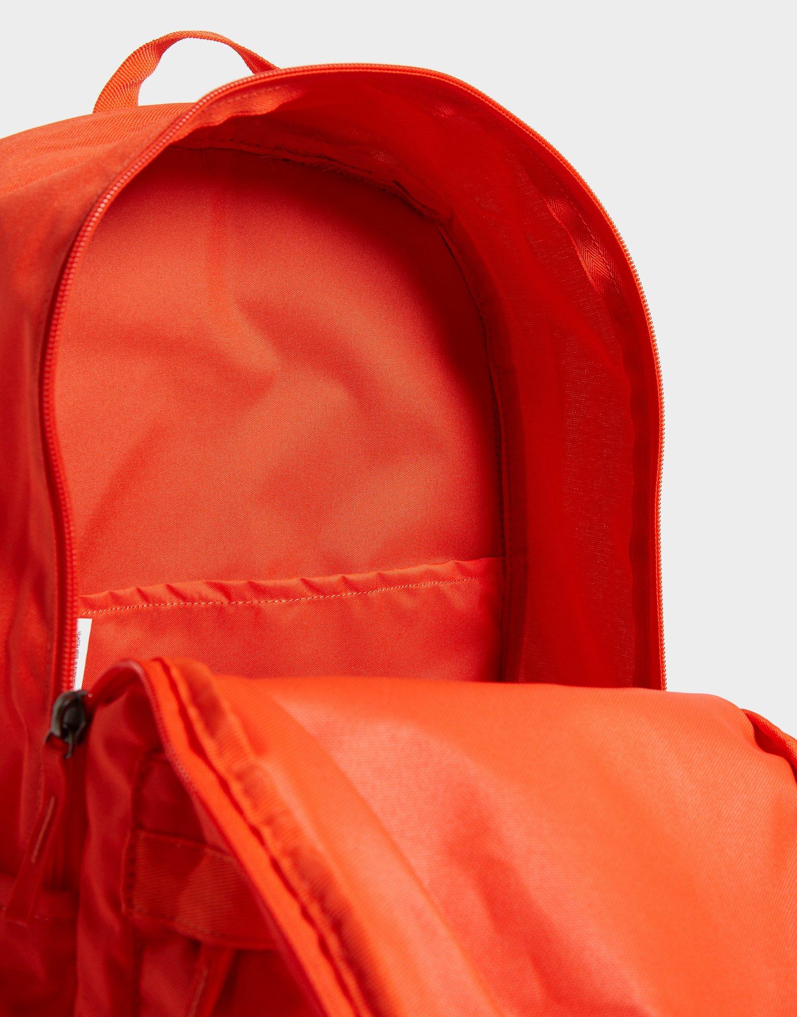 orange nike backpack