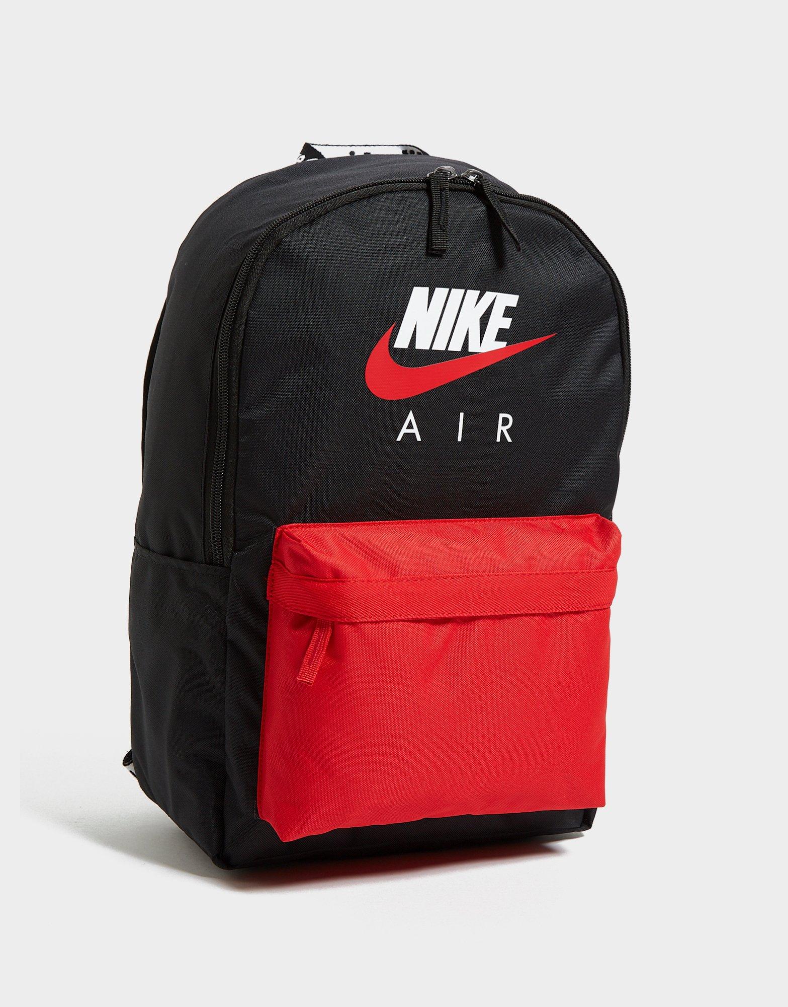 nike air backpack red